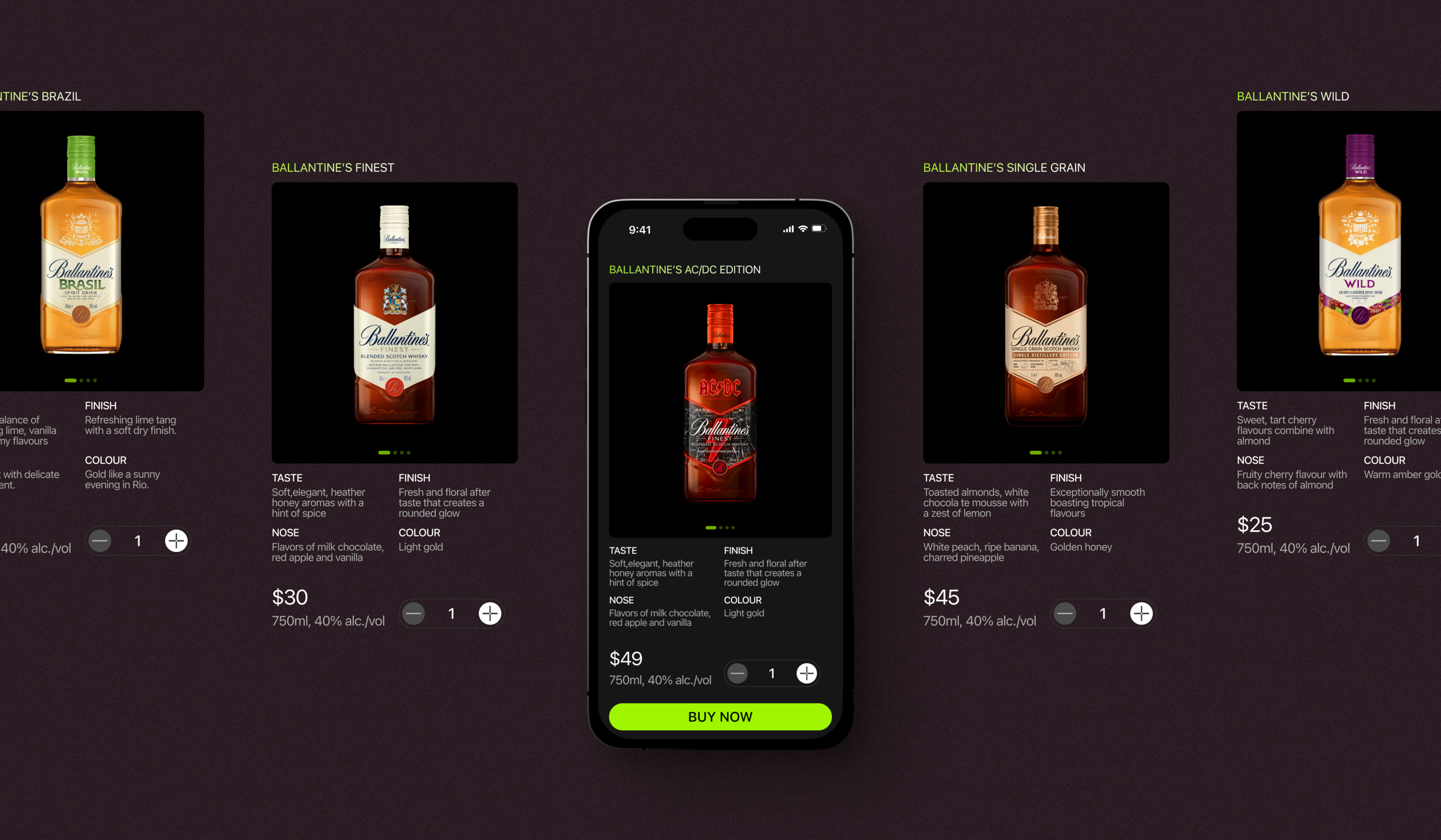 Ballantine’s — Изображение №8 — Интерфейсы, Графика на Dprofile