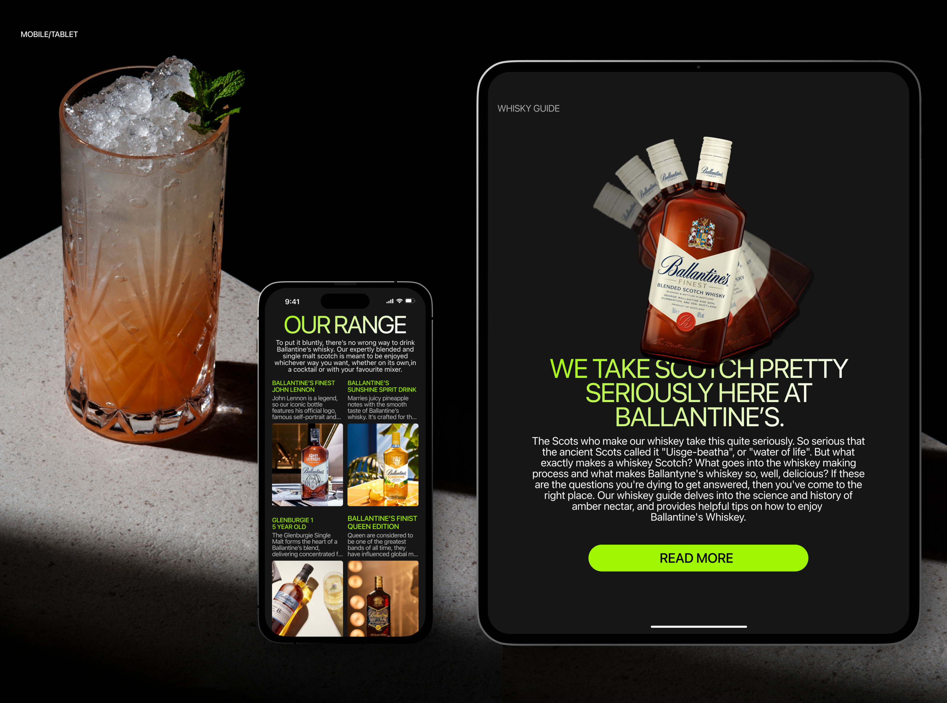 Ballantine’s — Изображение №11 — Интерфейсы, Графика на Dprofile