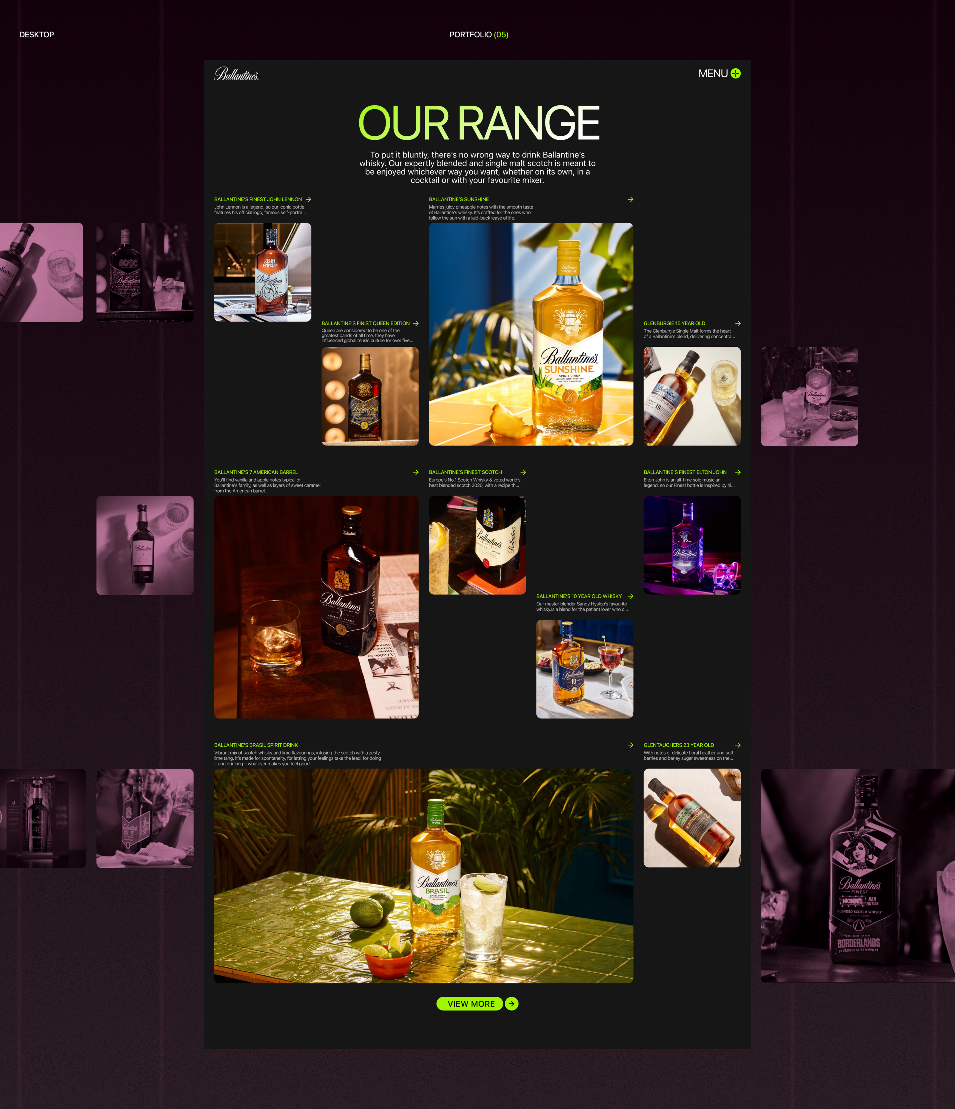 Ballantine’s — Изображение №10 — Интерфейсы, Графика на Dprofile