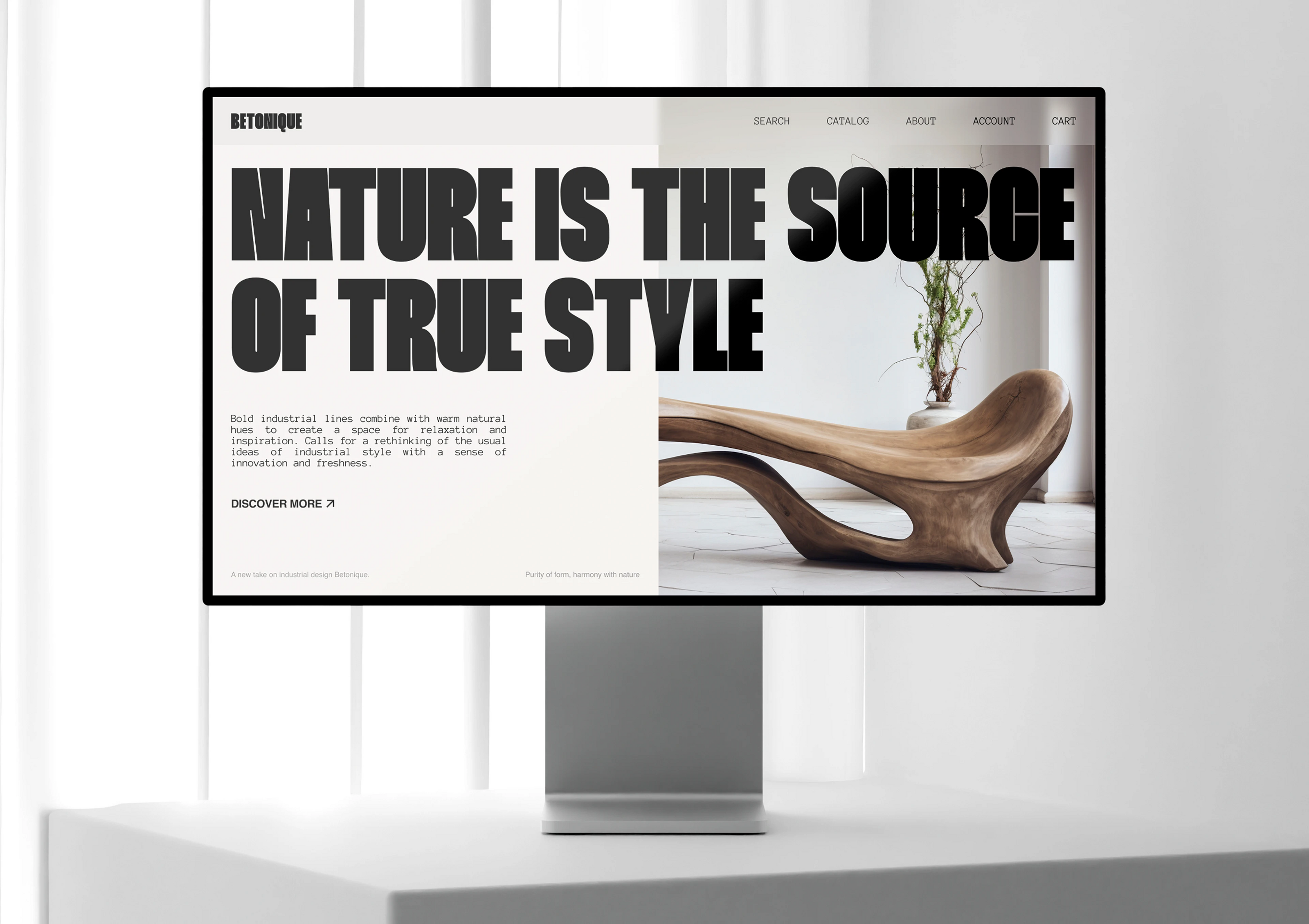 BETONIQUE |UI/UX Design — Изображение №3 — Интерфейсы на Dprofile