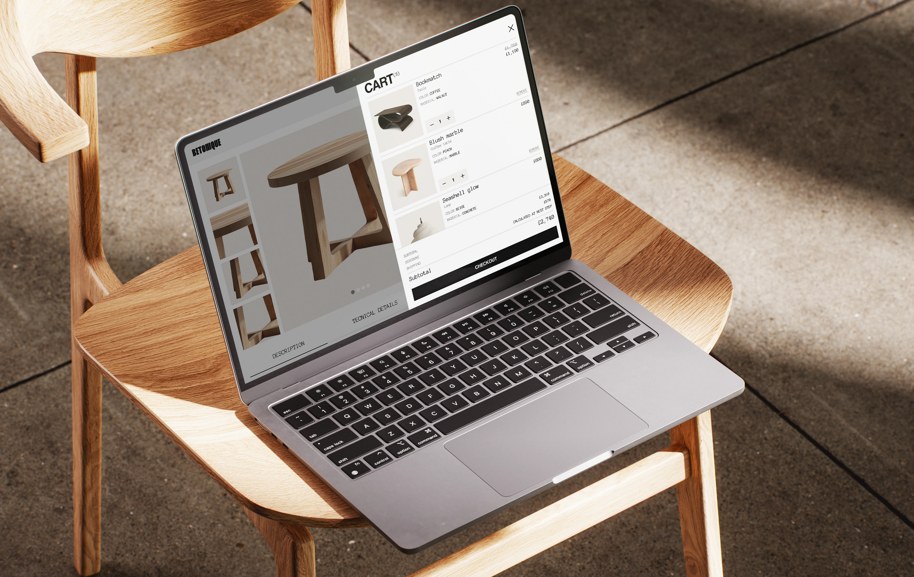 BETONIQUE |UI/UX Design — Изображение №12 — Интерфейсы на Dprofile
