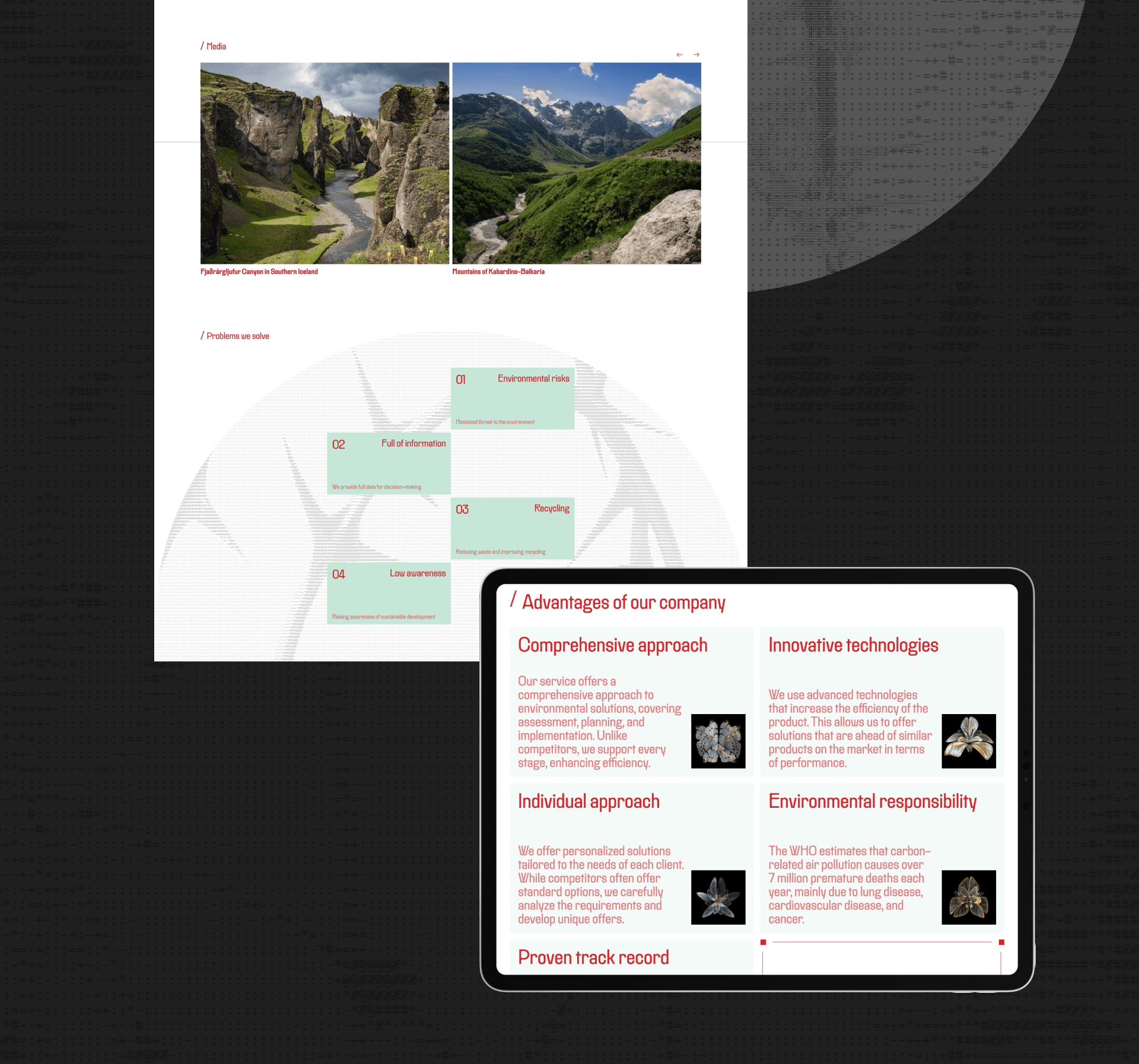 TerraBloom Projects | Corporate website — Изображение №15 — Интерфейсы на Dprofile