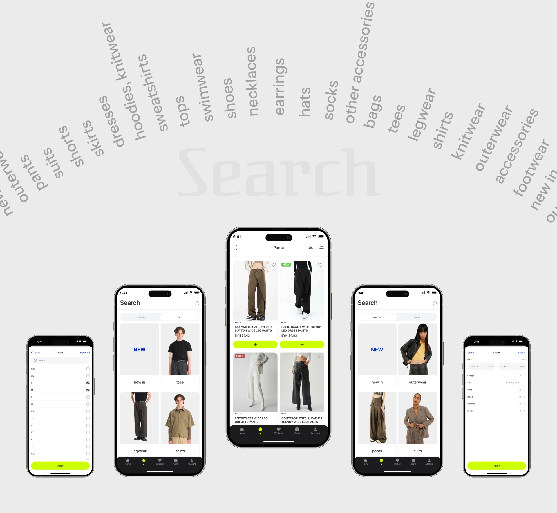 Mobile application Online store Qens — Изображение №8 — Интерфейсы на Dprofile