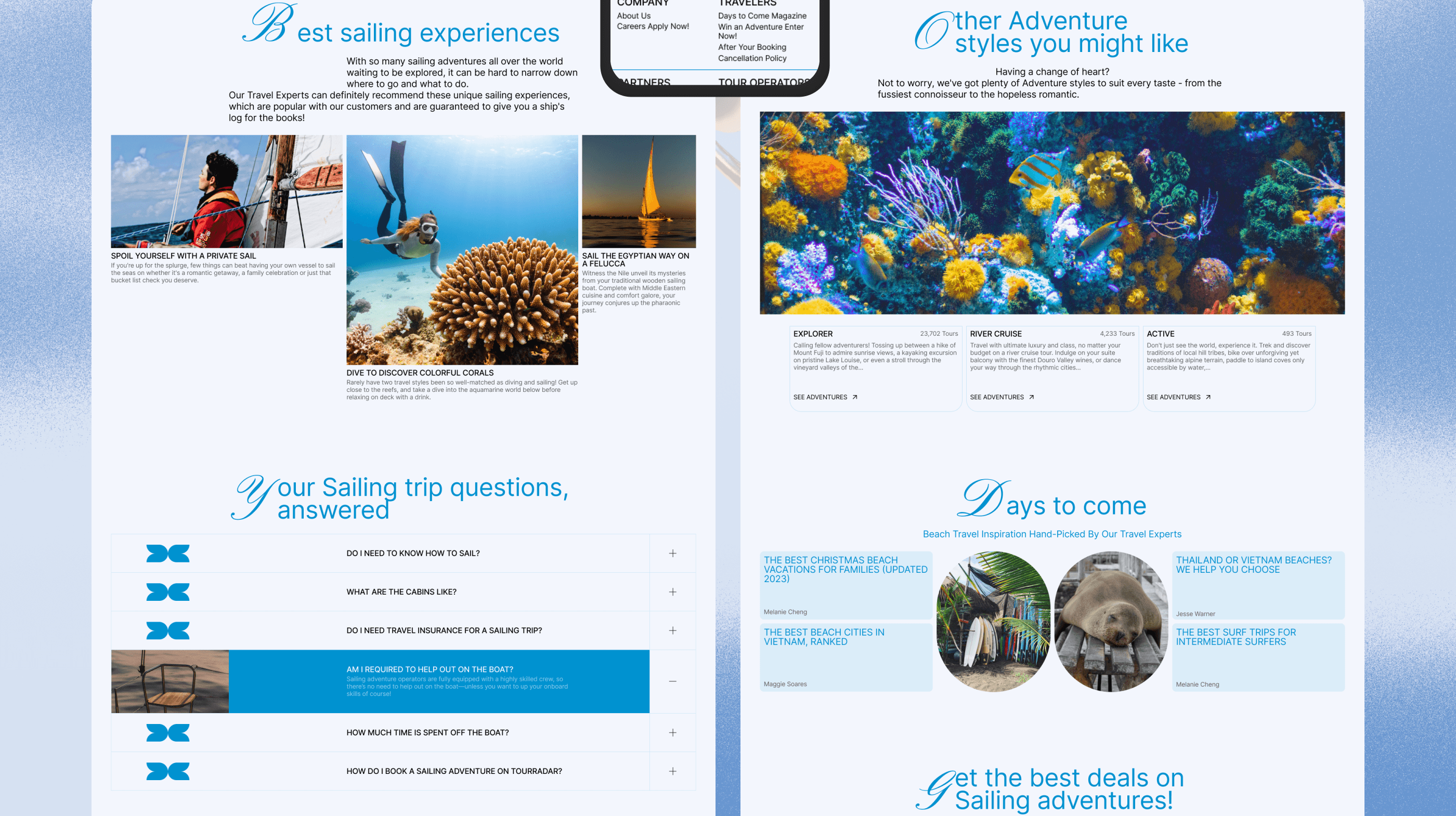 TourRadar | Redesign — Изображение №9 — Интерфейсы на Dprofile