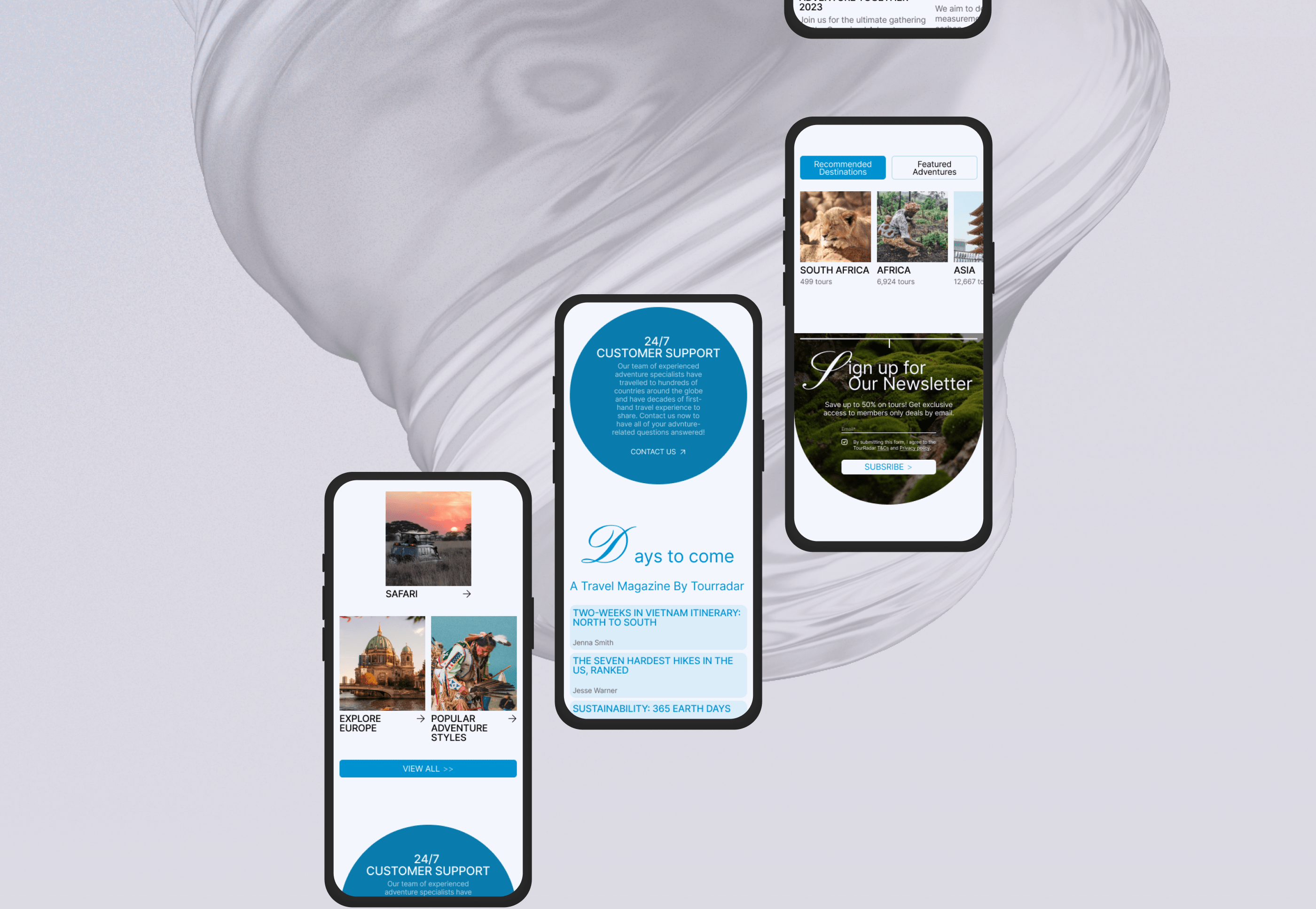 TourRadar | Redesign — Изображение №3 — Интерфейсы на Dprofile