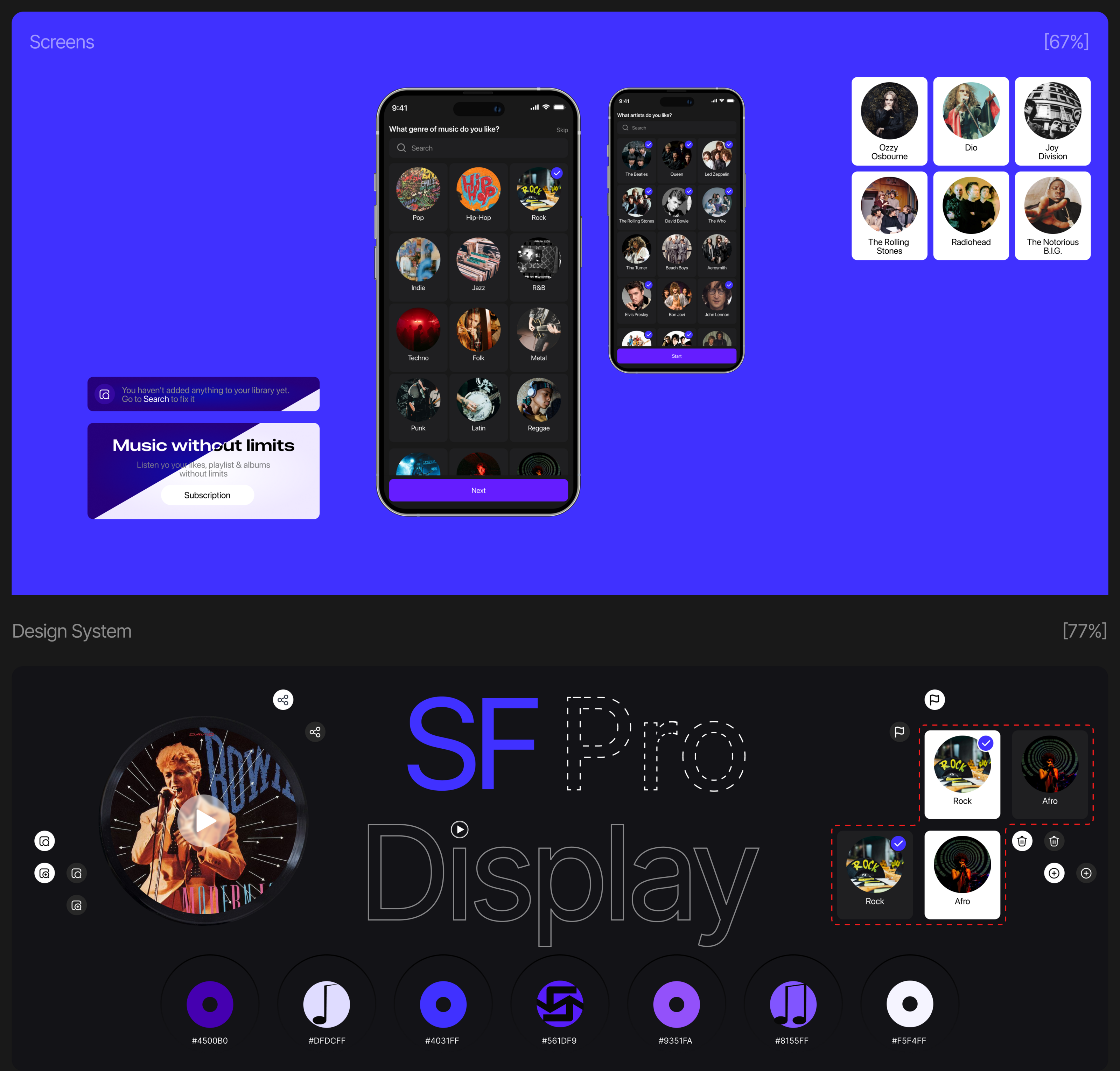 WaveSync | Mobile App for listening to music — Изображение №7 — Интерфейсы на Dprofile