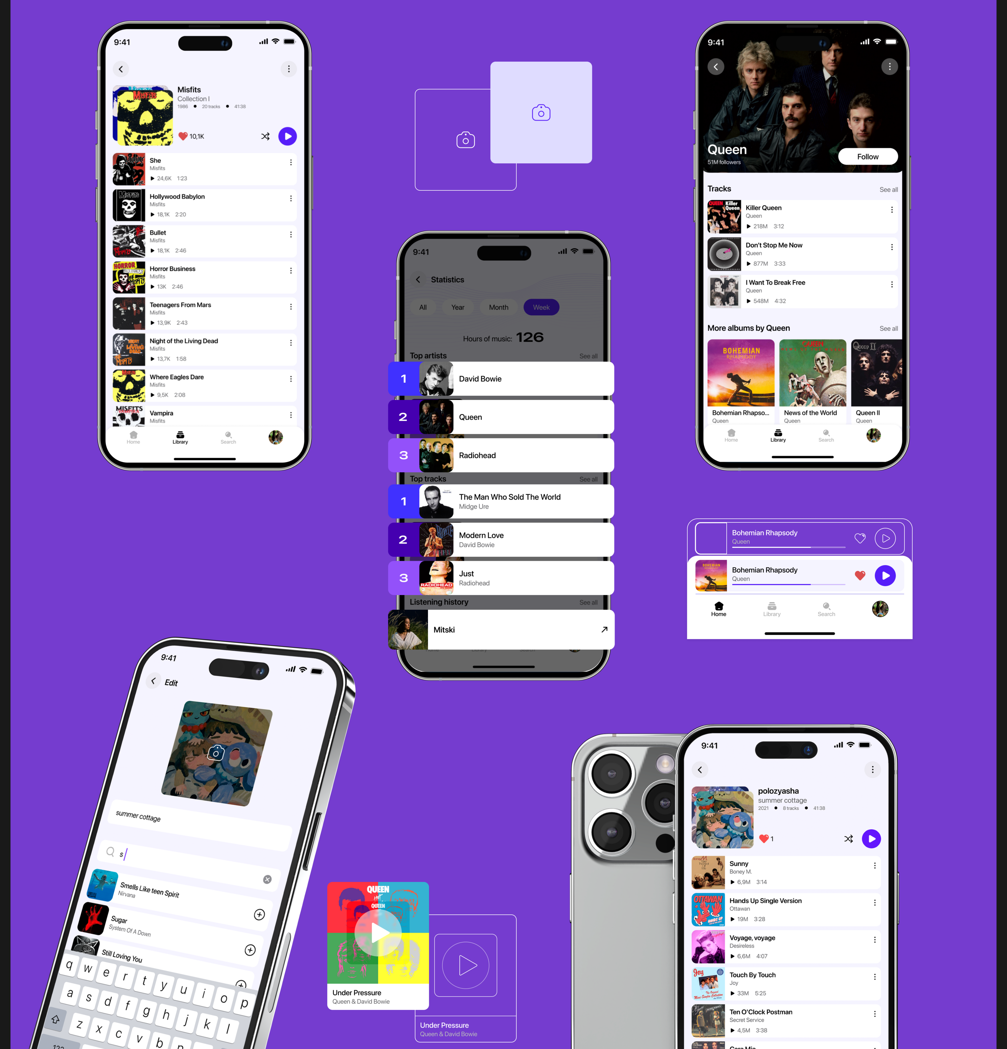 WaveSync | Mobile App for listening to music — Изображение №9 — Интерфейсы на Dprofile