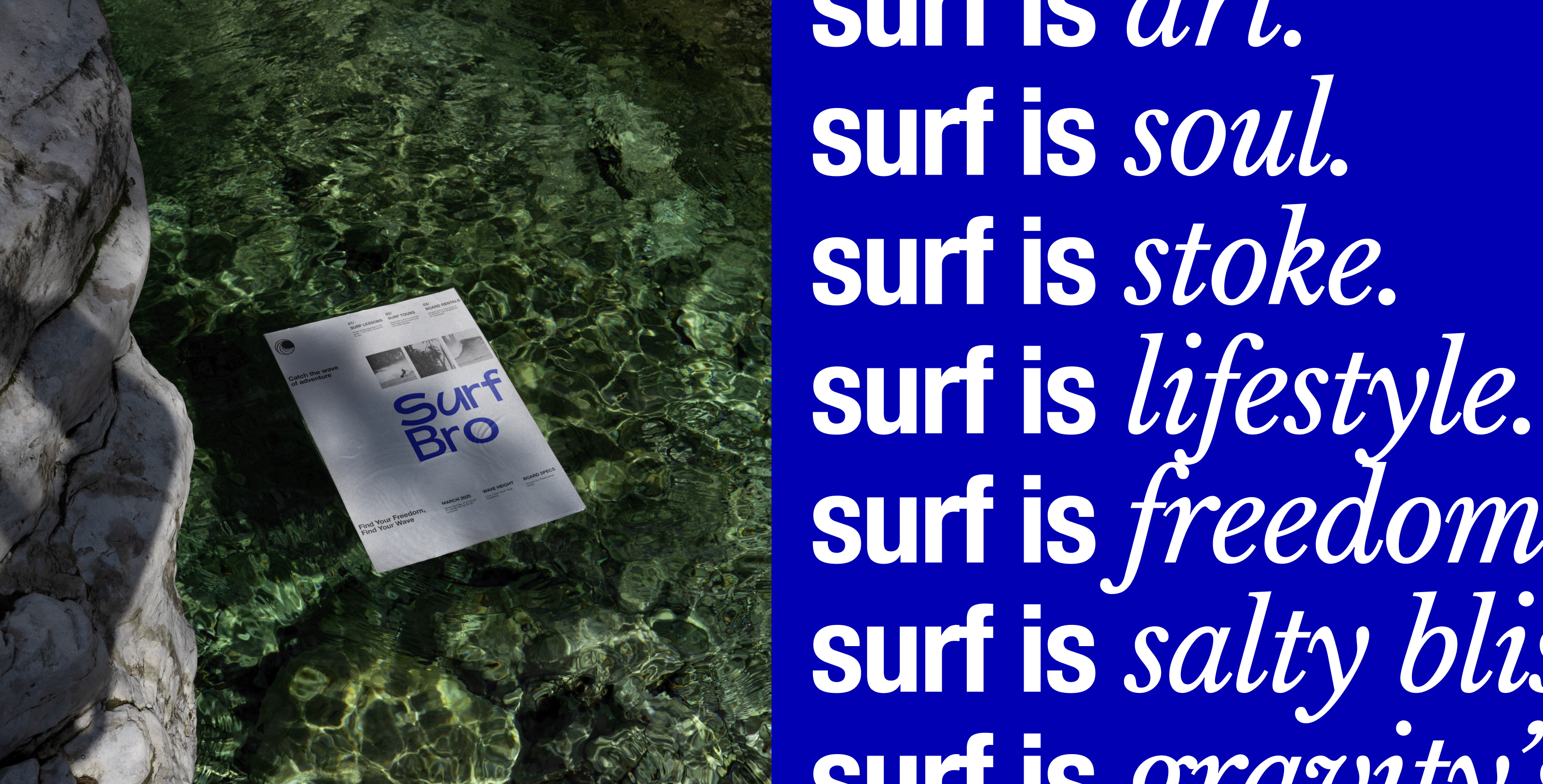 Surf Bro identity redesign concept — Изображение №12 — Брендинг на Dprofile