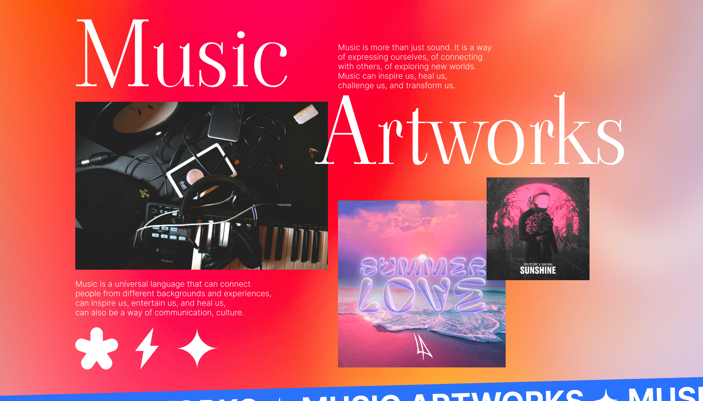 Music Cover Artworks Collection — Изображение №1 — Графика на Dprofile