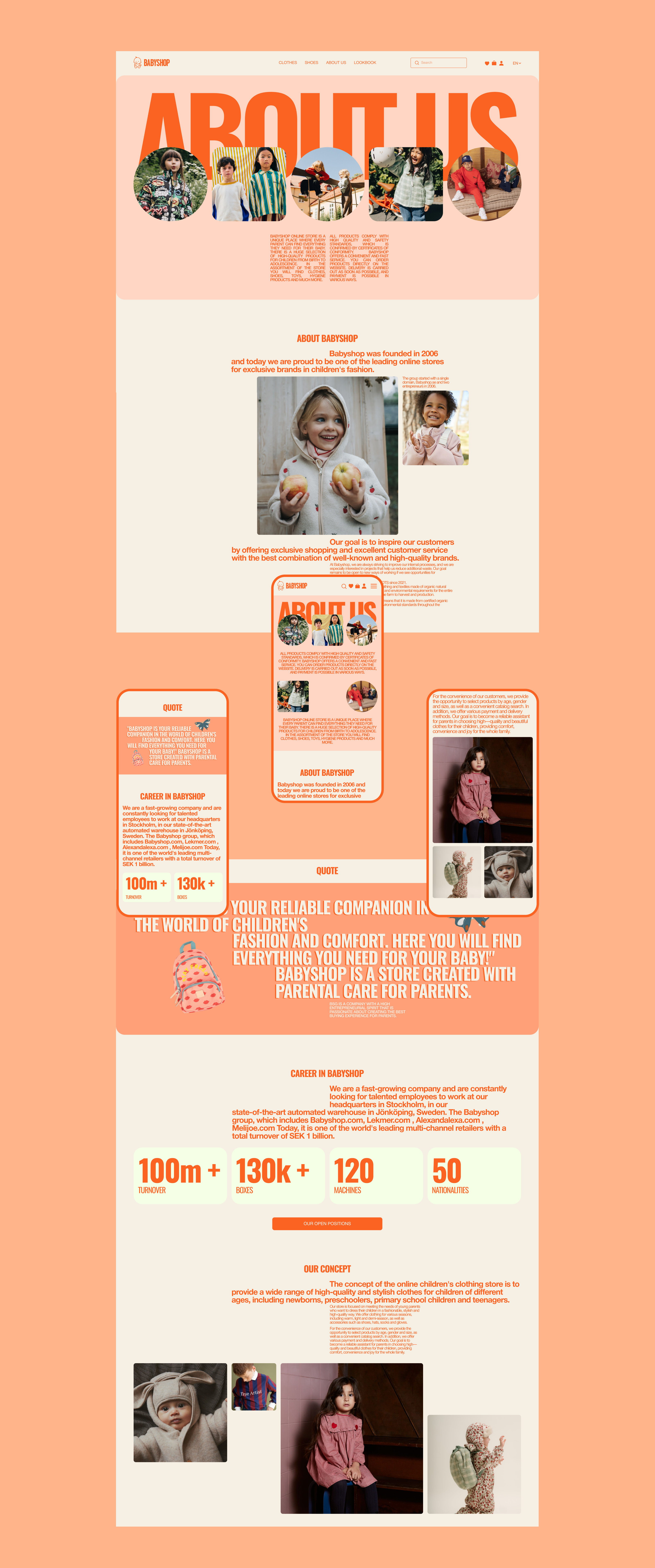 BABYSHOP | E-commerce redesign — Изображение №13 — Интерфейсы, Брендинг на Dprofile