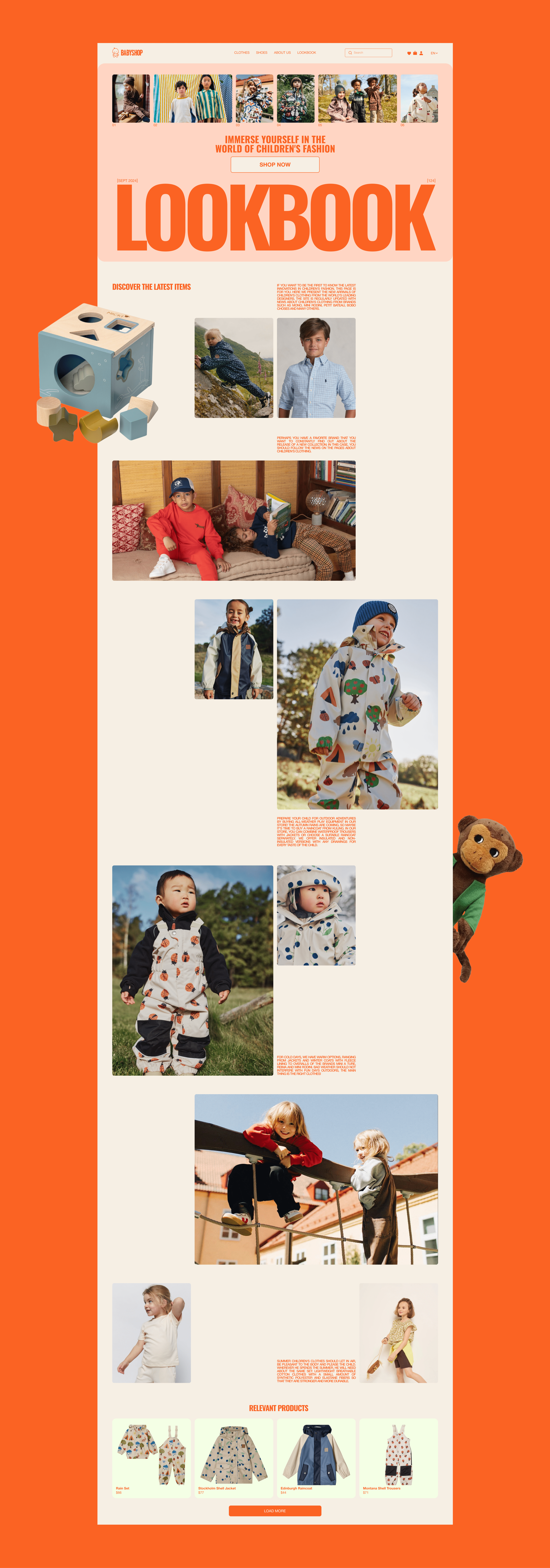 BABYSHOP | E-commerce redesign — Изображение №10 — Интерфейсы, Брендинг на Dprofile