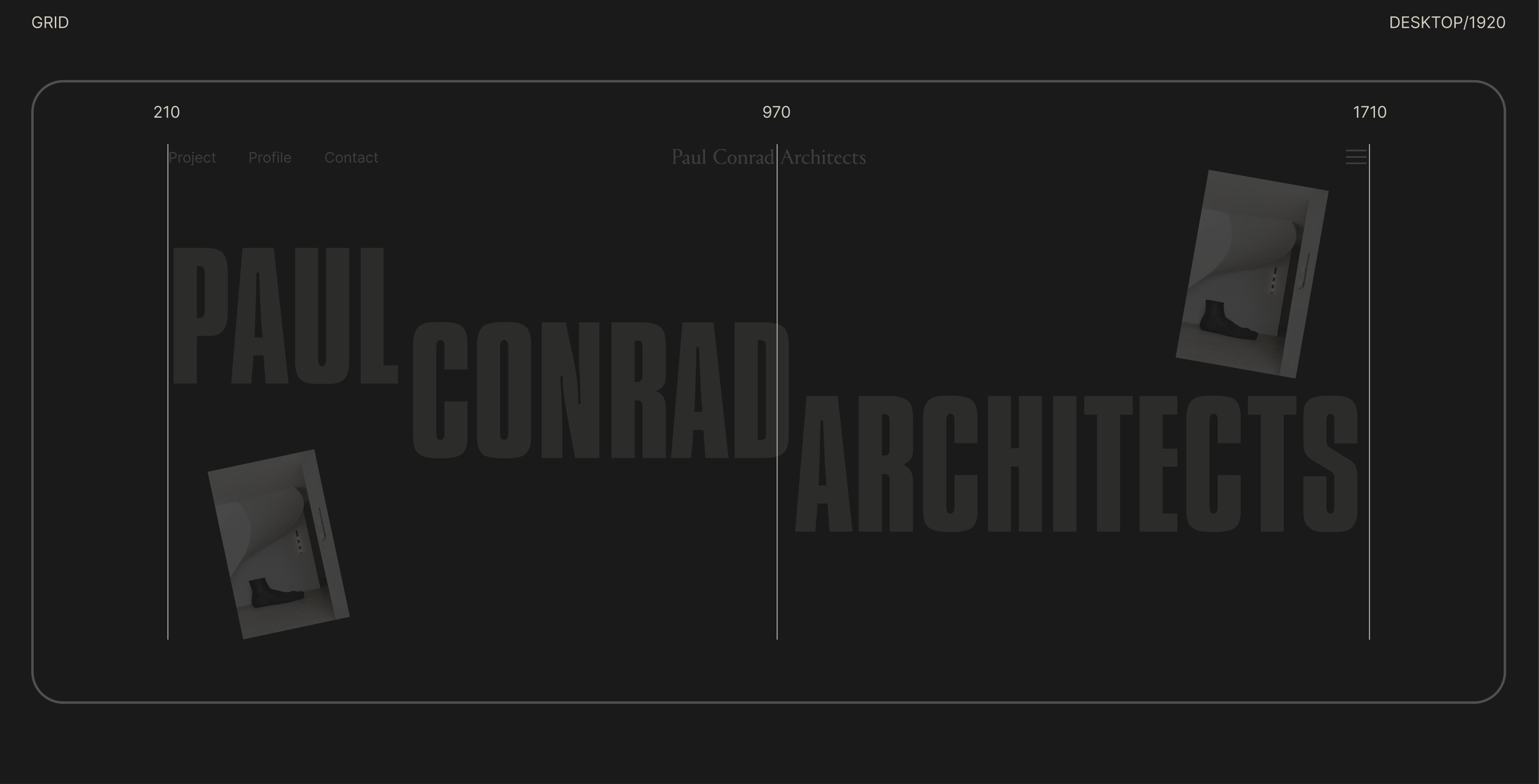 PAUL CONRAD ARCHITECTS | Corporate website — Изображение №10 — Интерфейсы на Dprofile