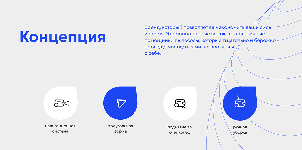 Разработка бренда VACLOO - помощник по дому — Изображение №2 — Интерфейсы, Брендинг на Dprofile