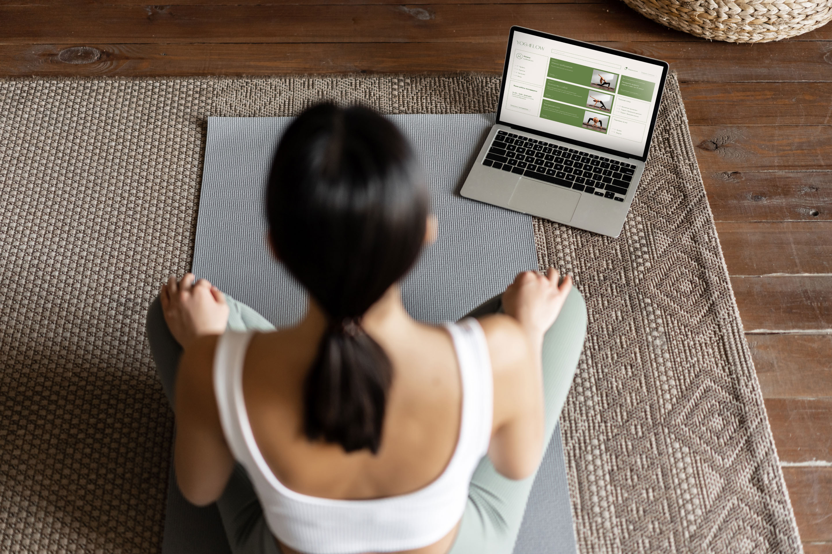 YOGAFLOW / Website design — Изображение №2 — Интерфейсы на Dprofile