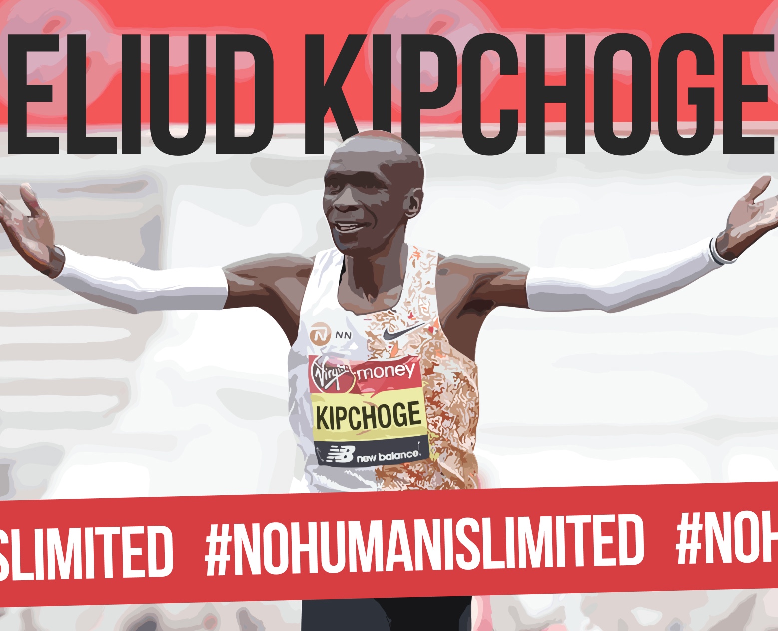 Лонгрид / Eliud Kipchoge — Интерфейсы, Иллюстрация на Dprofile