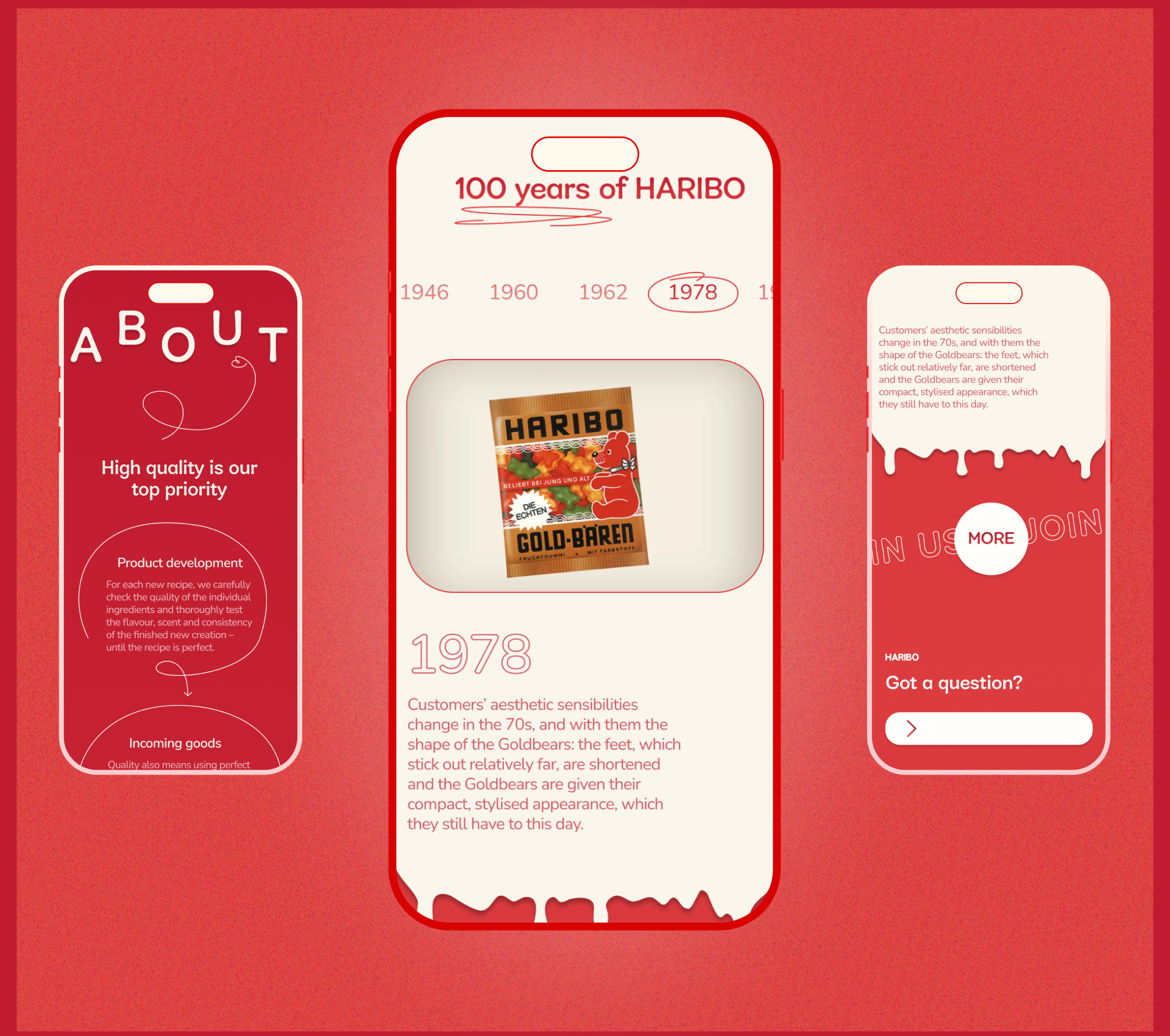 HARIBO / CORPORATE WEBSITE REDESIGN — Изображение №9 — Интерфейсы на Dprofile