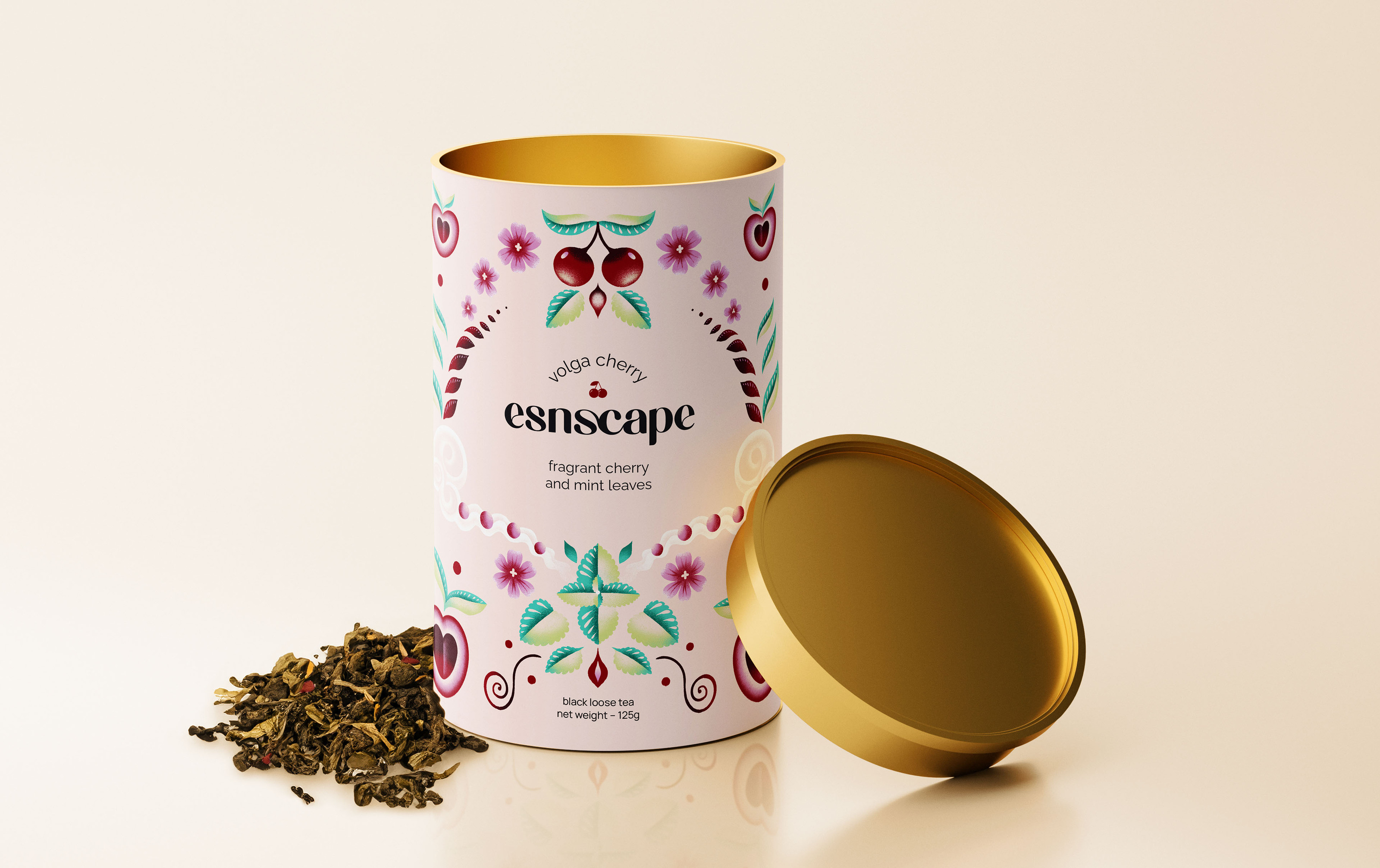 2023 | esnscape tea can design — Изображение №12 — Брендинг, Иллюстрация на Dprofile