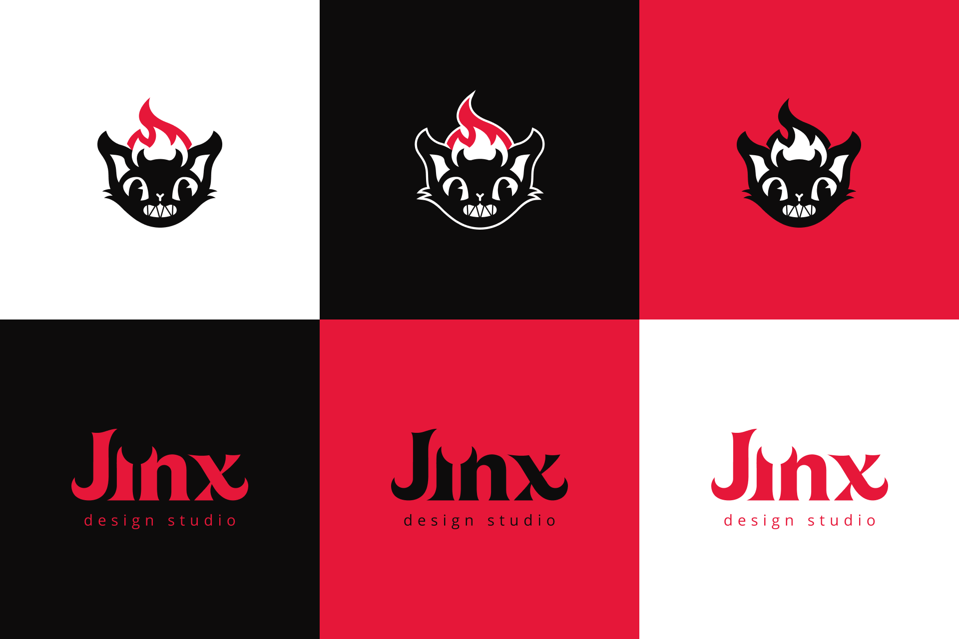 JINX design studio branding — Изображение №5 — Брендинг, Иллюстрация на Dprofile