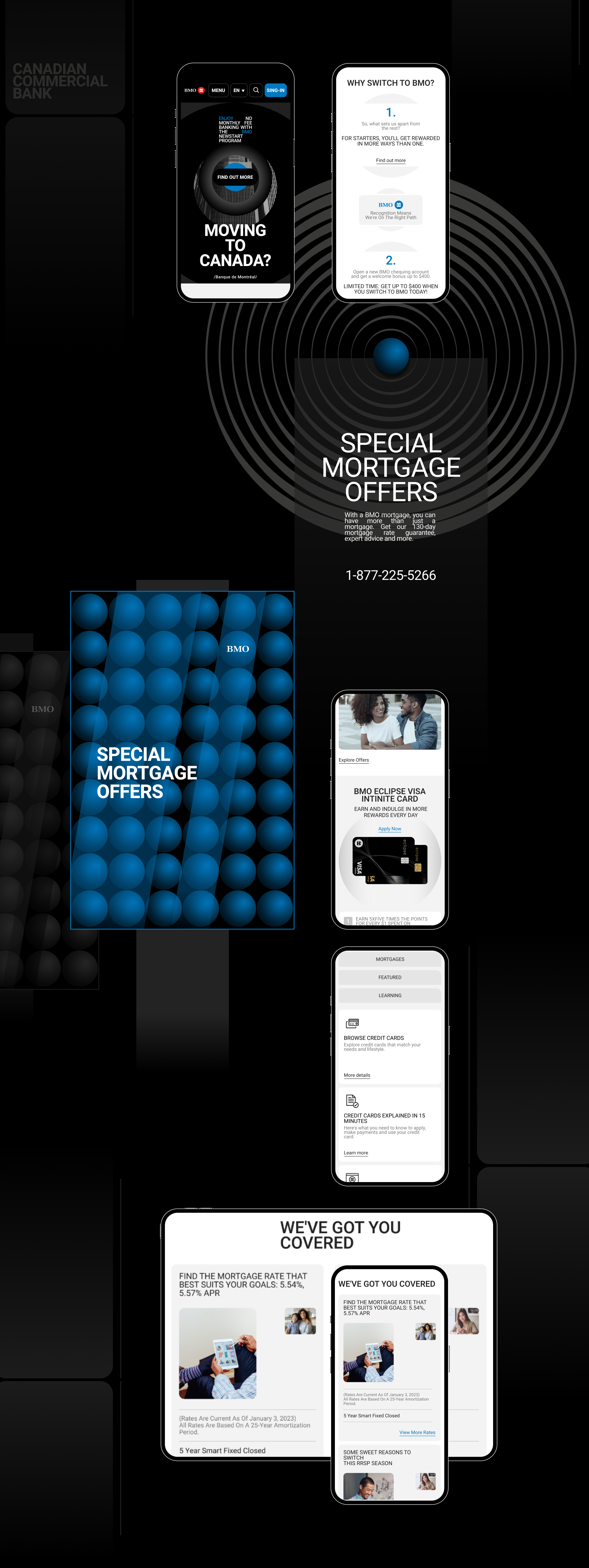 BMO | Corporate Website Redesign — Изображение №5 — Интерфейсы, Анимация на Dprofile