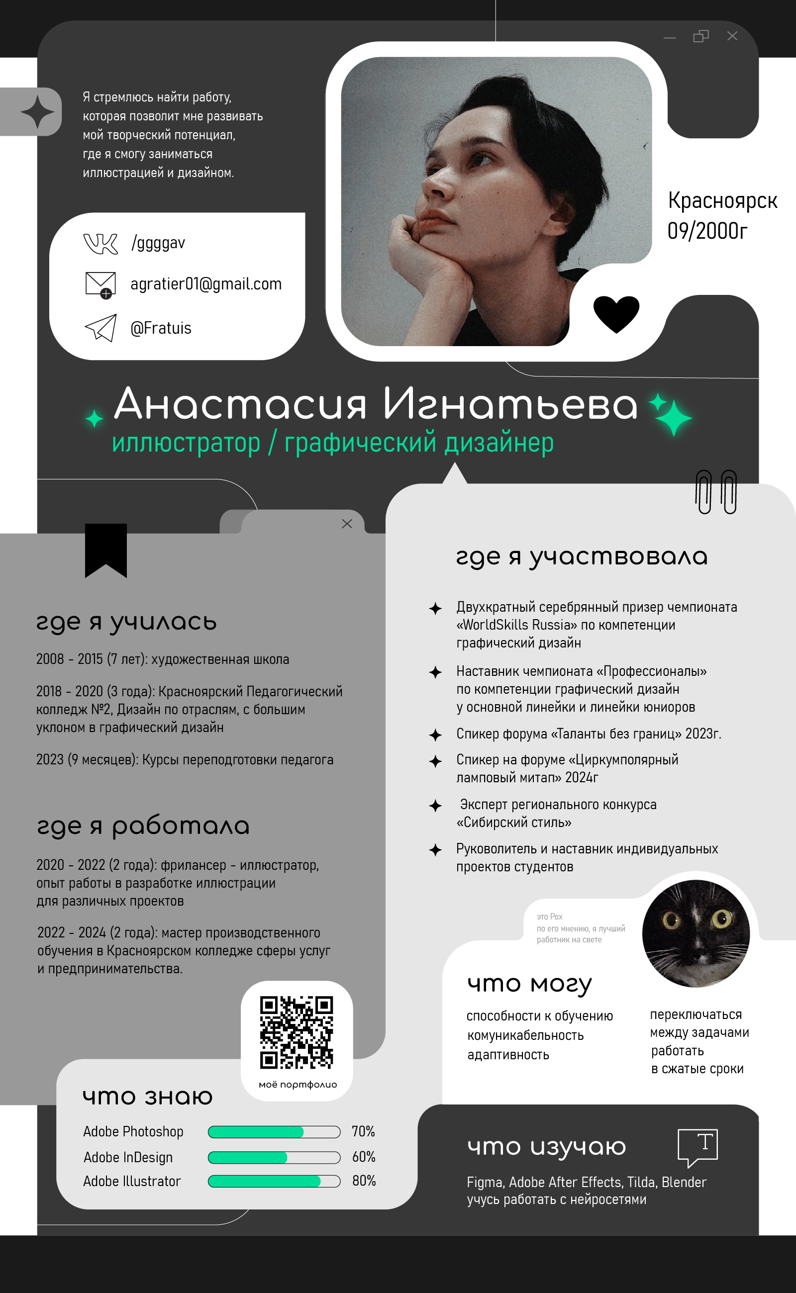 Резюме — Изображение №1 — Брендинг, Иллюстрация на Dprofile