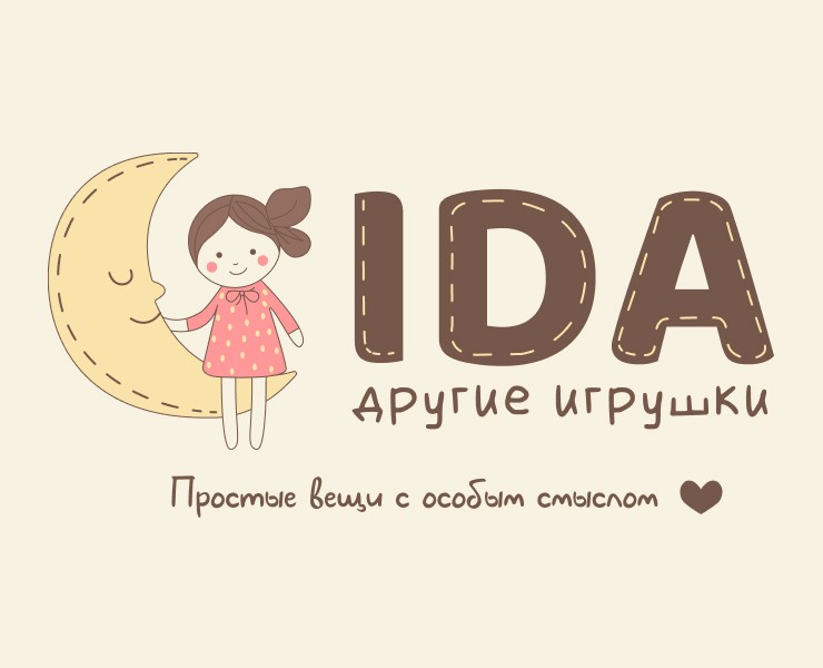 Айдентика для мастерской игрушек ручной работы на Dprofile