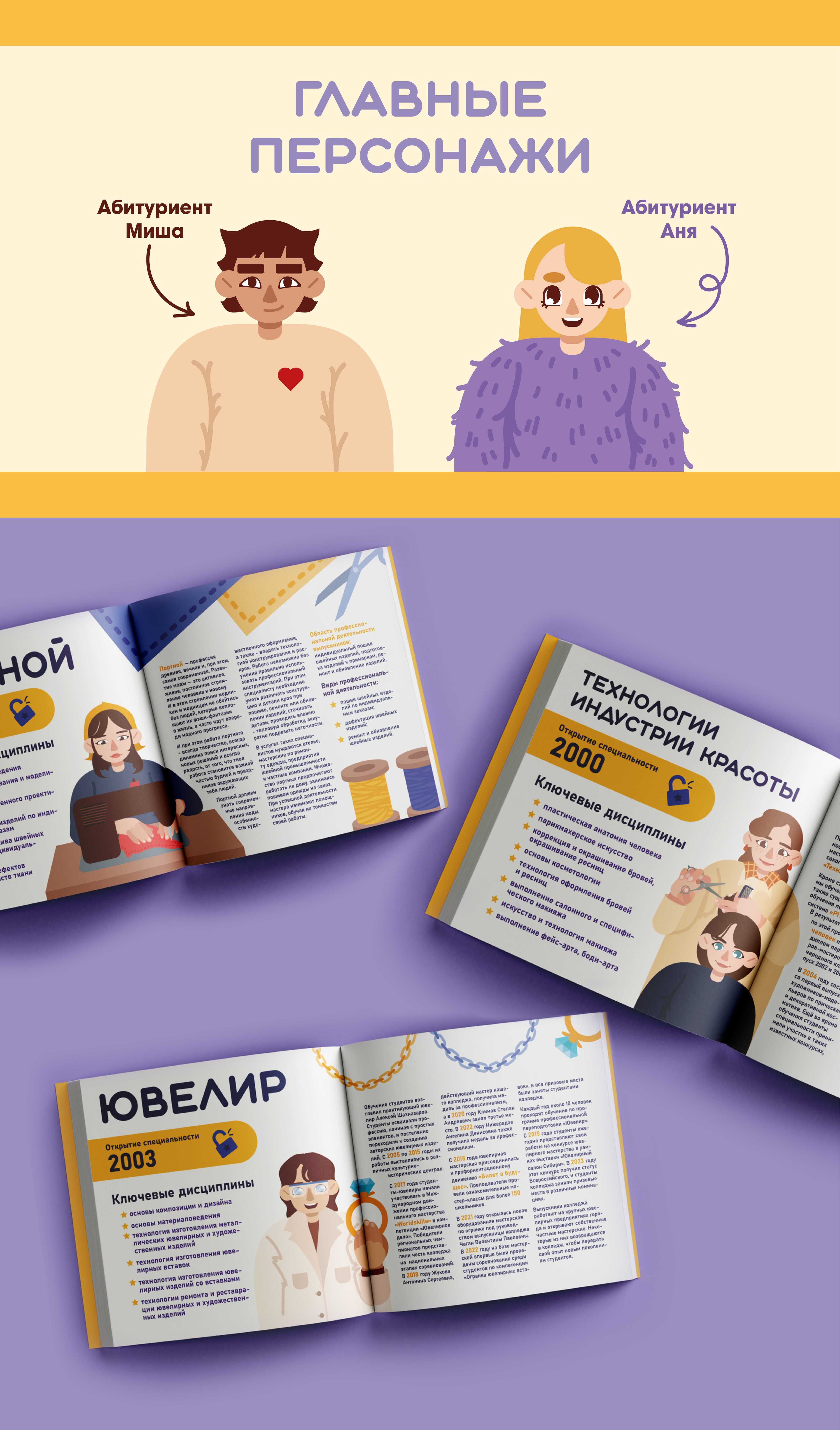 Путеводитель по колледжу — Изображение №2 — Графика на Dprofile