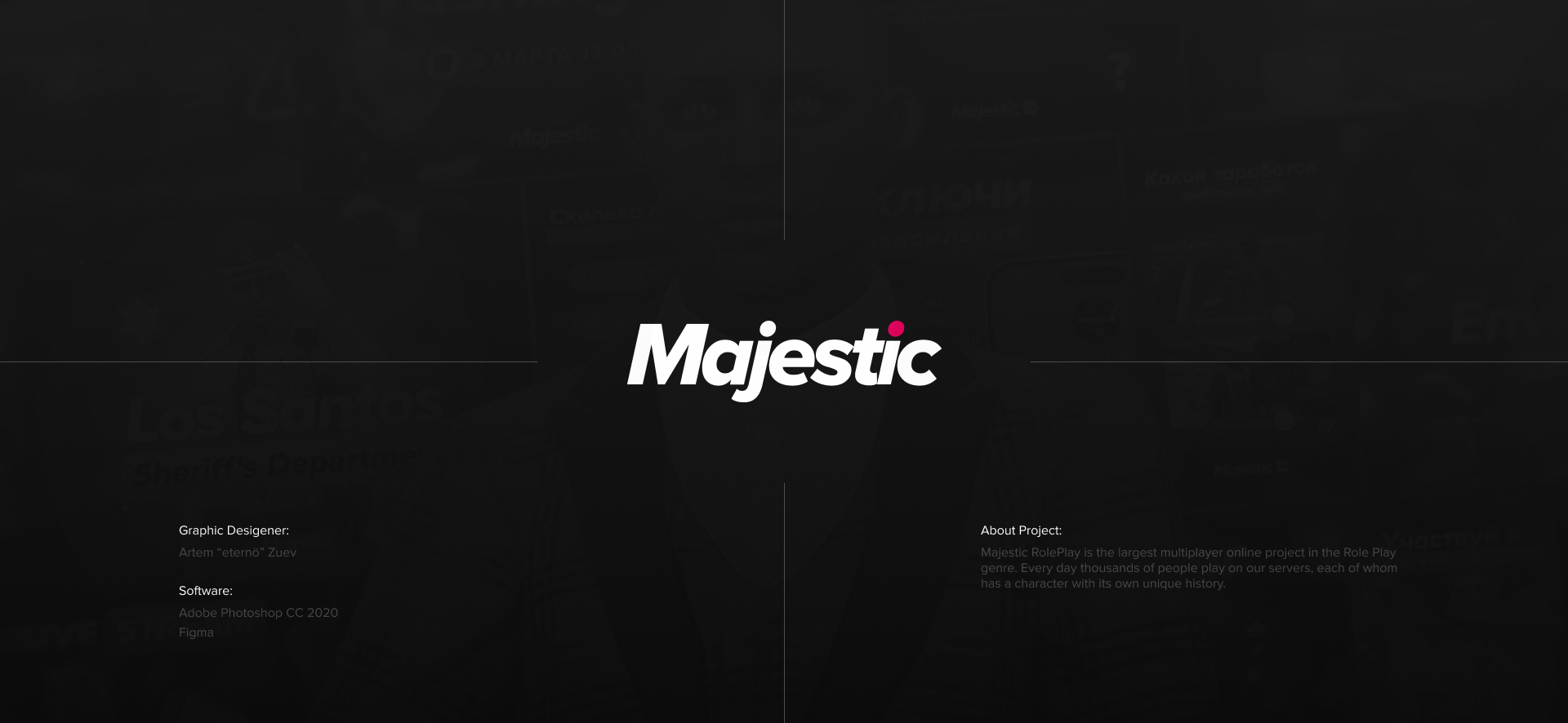 Majestic Role Play | Social Media Banners — Изображение №1 — Брендинг на Dprofile
