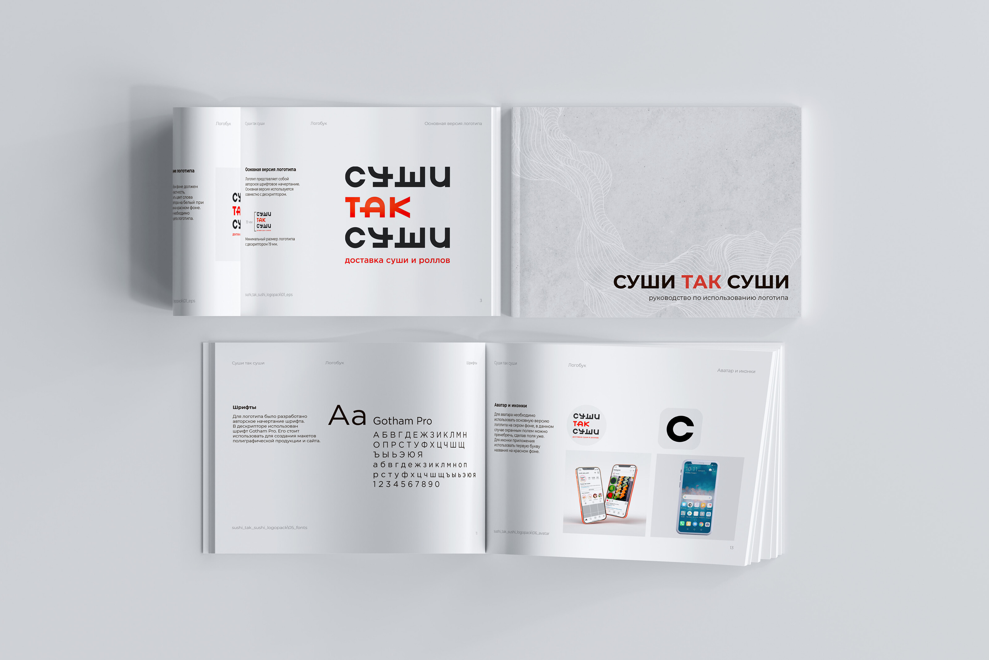 SUSHI DELIVERY. LOGO DESIGN — Изображение №8 — Брендинг, Графика на Dprofile