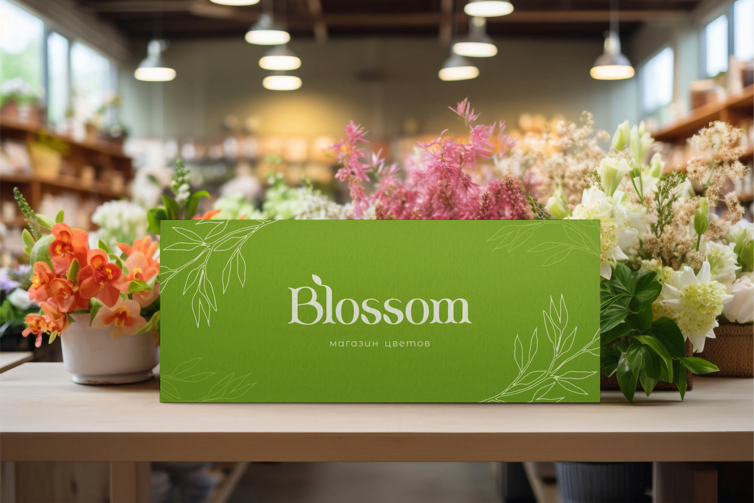 Логотип для магазина цветов Blossom — Изображение №10 — Брендинг, Графика на Dprofile