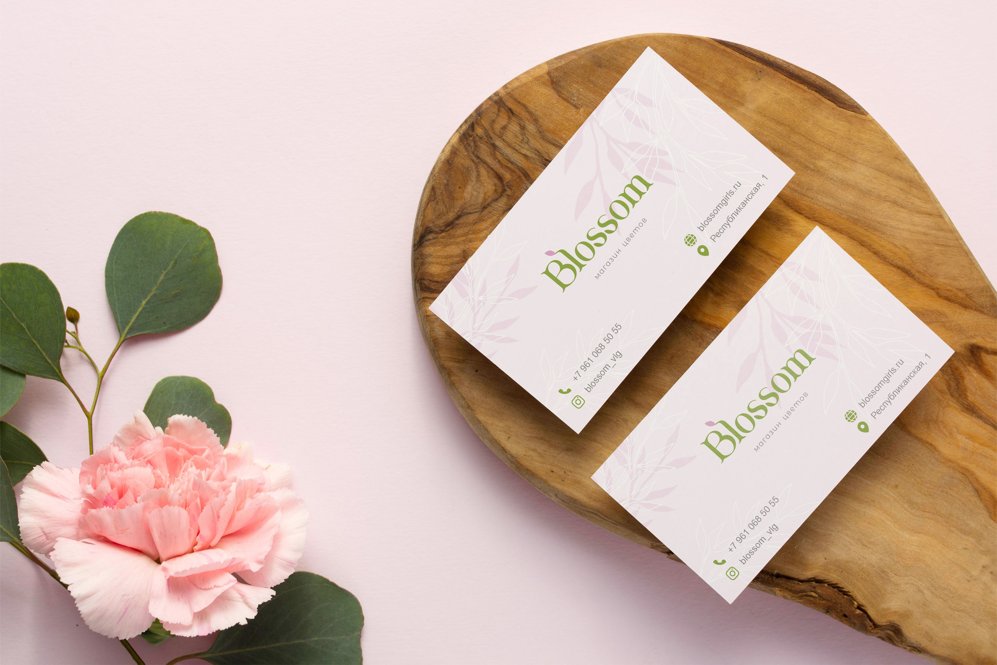 Логотип для магазина цветов Blossom — Изображение №9 — Брендинг, Графика на Dprofile