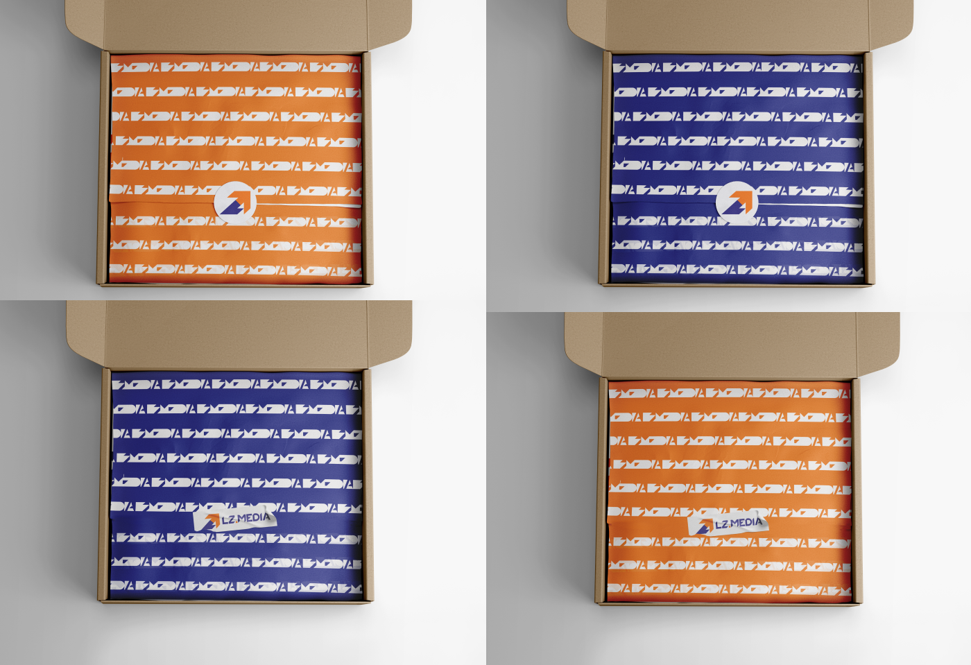 Логотип и Фирменный стиль рекламного агентства — Изображение №6 — Брендинг на Dprofile