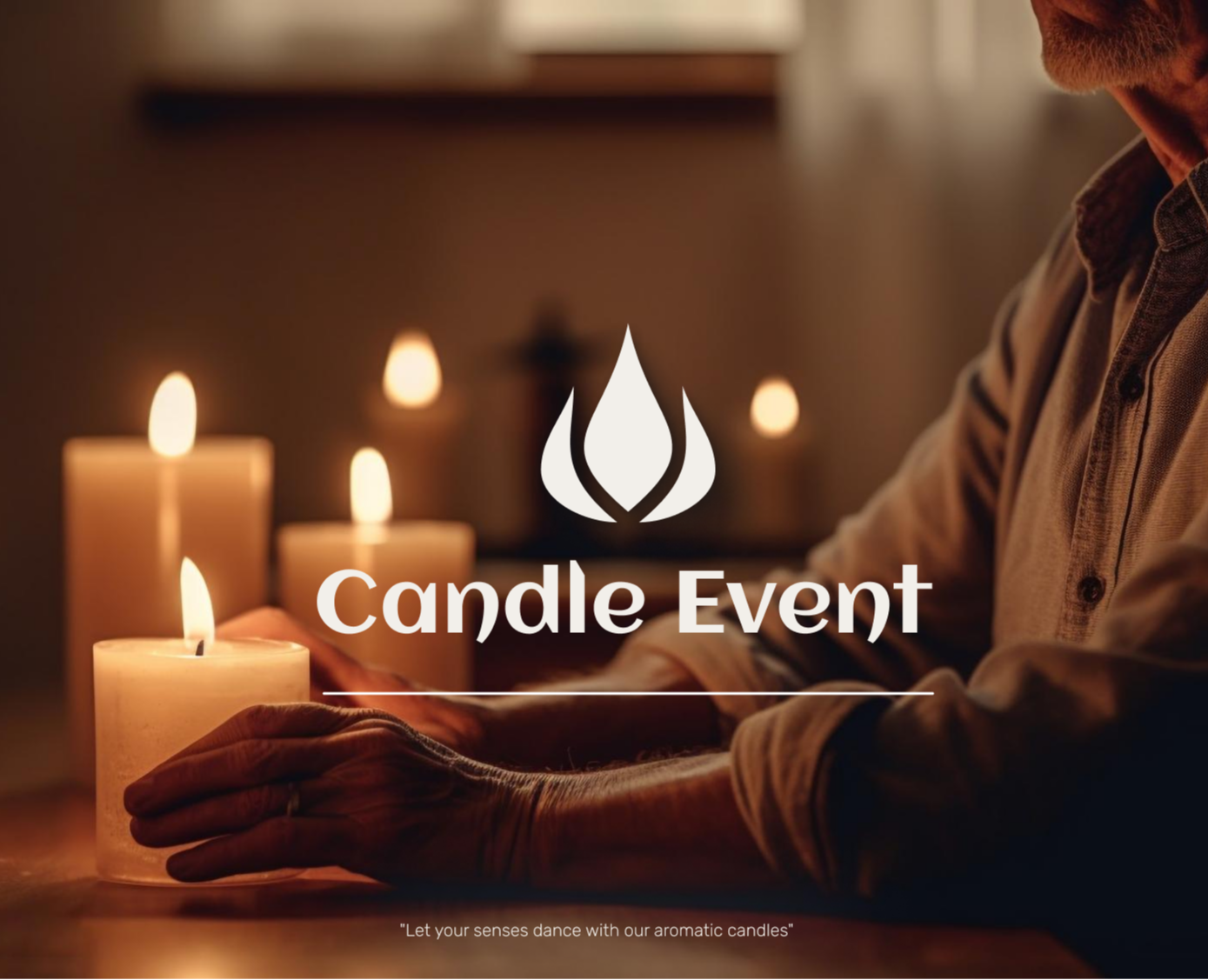 Candle Event - ароматические свечи — Интерфейсы, Брендинг на Dprofile
