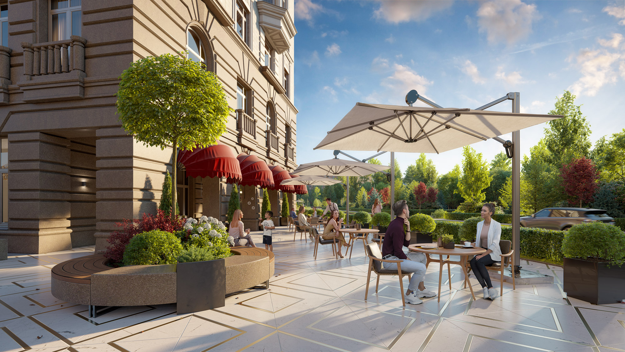 Жилой комплекс «Театральный квартал» — Изображение №13 — 3D на Dprofile