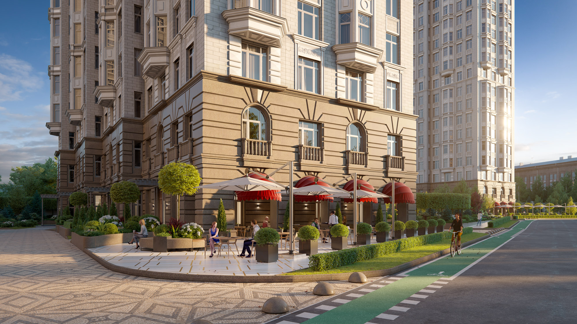 Жилой комплекс «Театральный квартал» — Изображение №15 — 3D на Dprofile