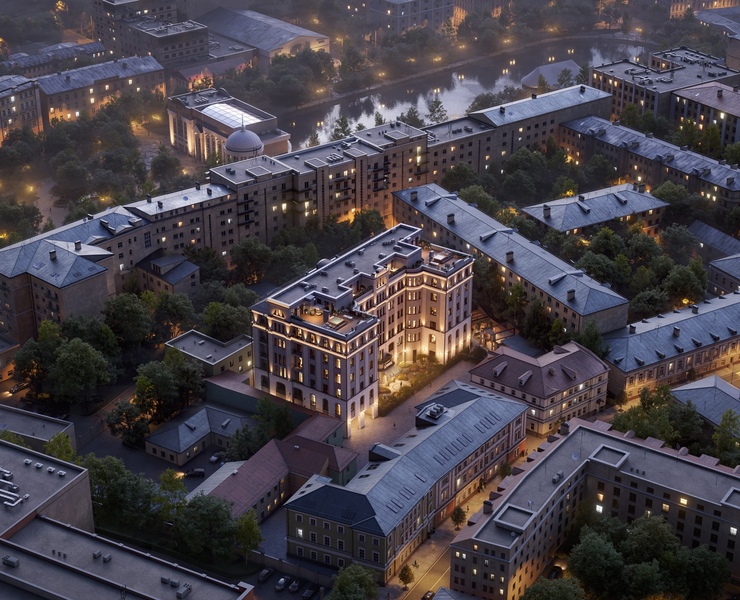 Жилой комплекс «Чистые пруды» — 3D на Dprofile