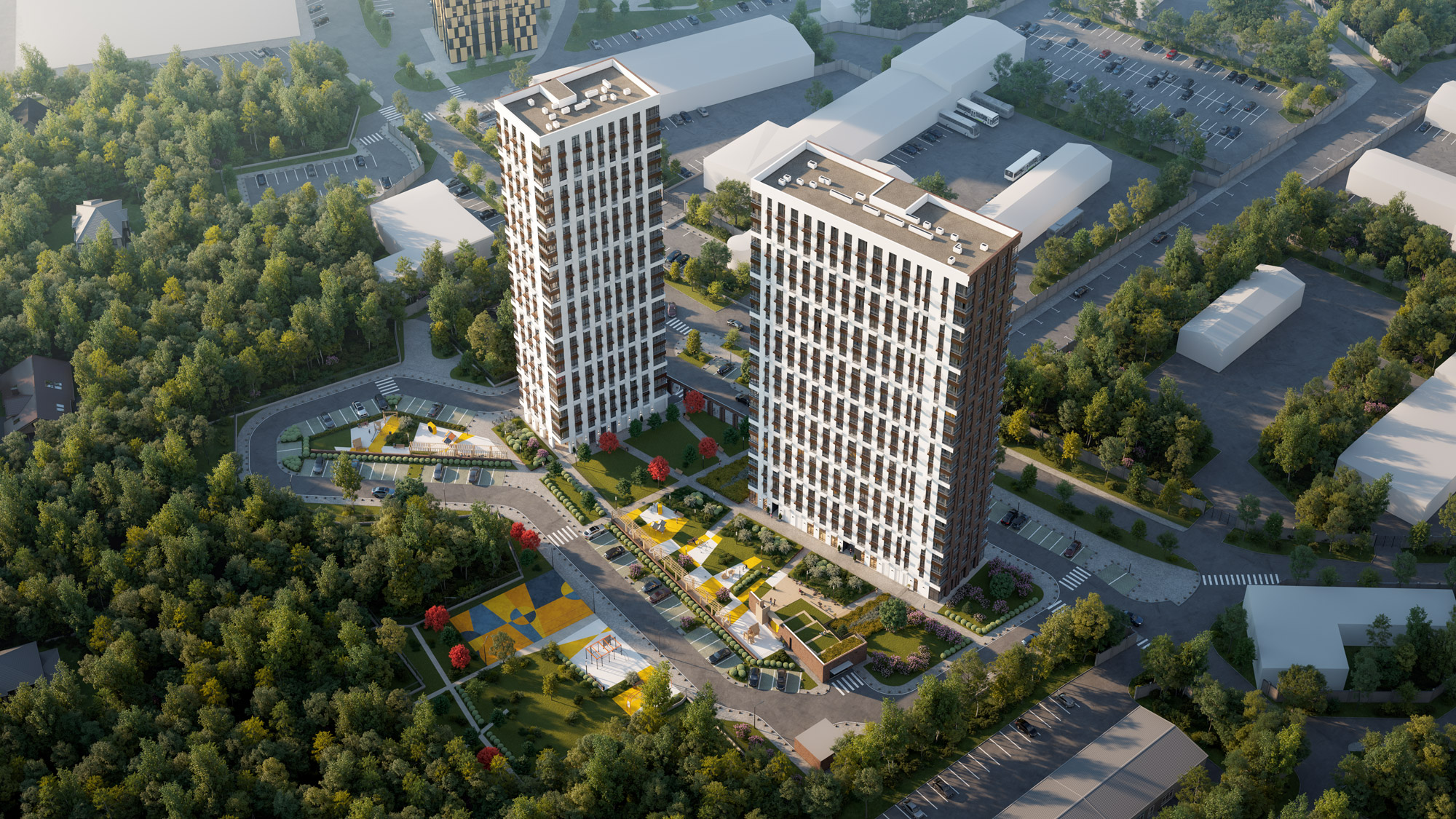 Жилой комплекс М__5 — Изображение №11 — 3D на Dprofile