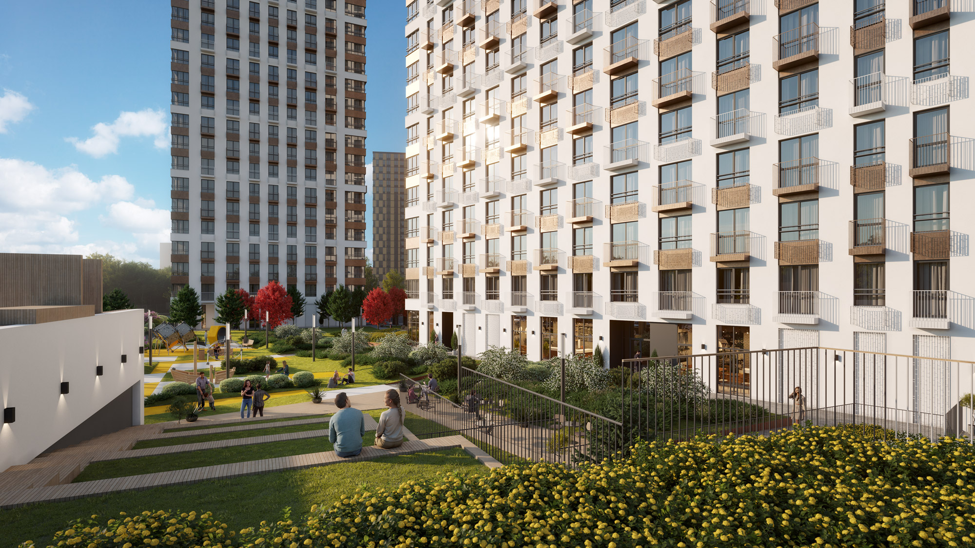 Жилой комплекс М__5 — Изображение №8 — 3D на Dprofile