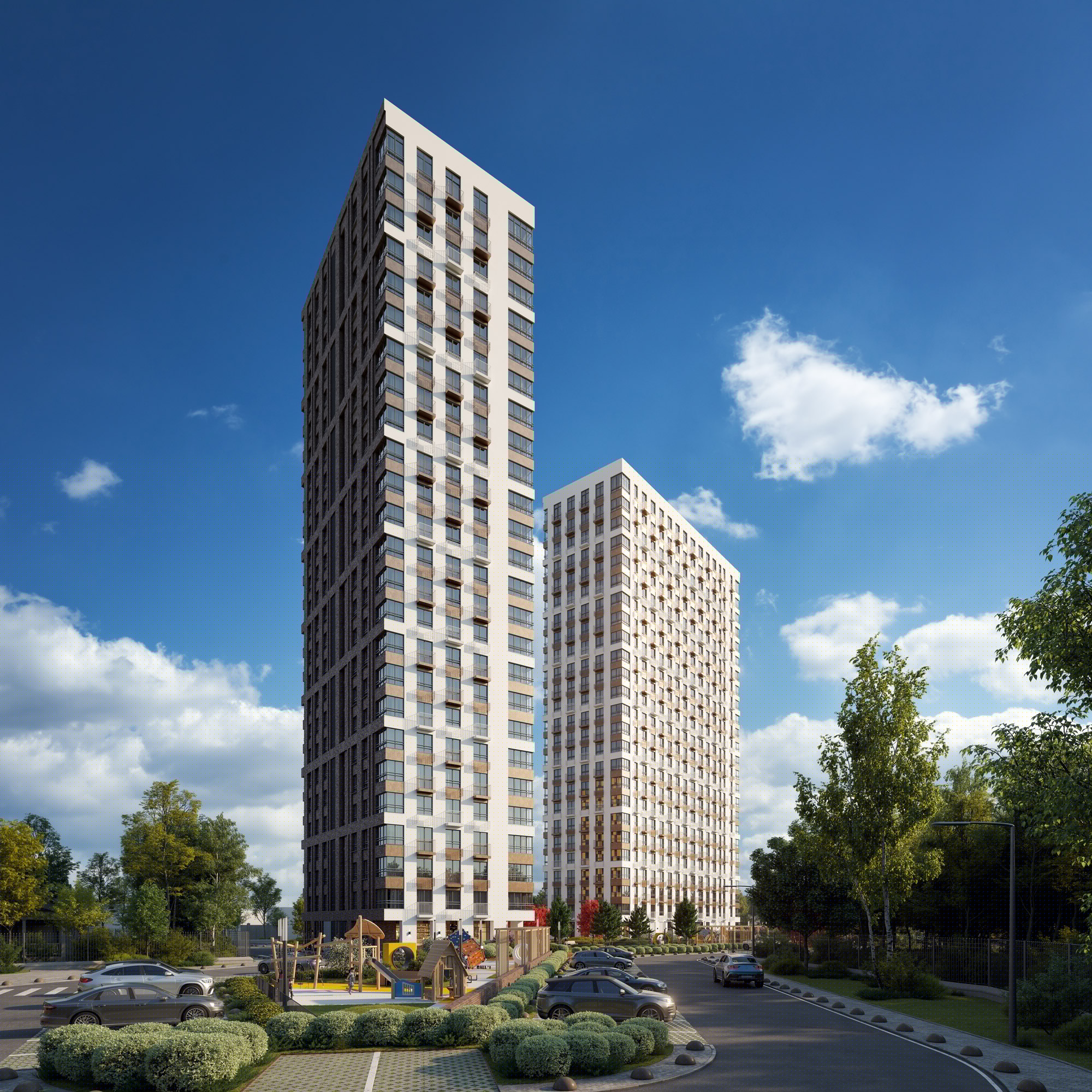 Жилой комплекс М__5 — Изображение №3 — 3D на Dprofile