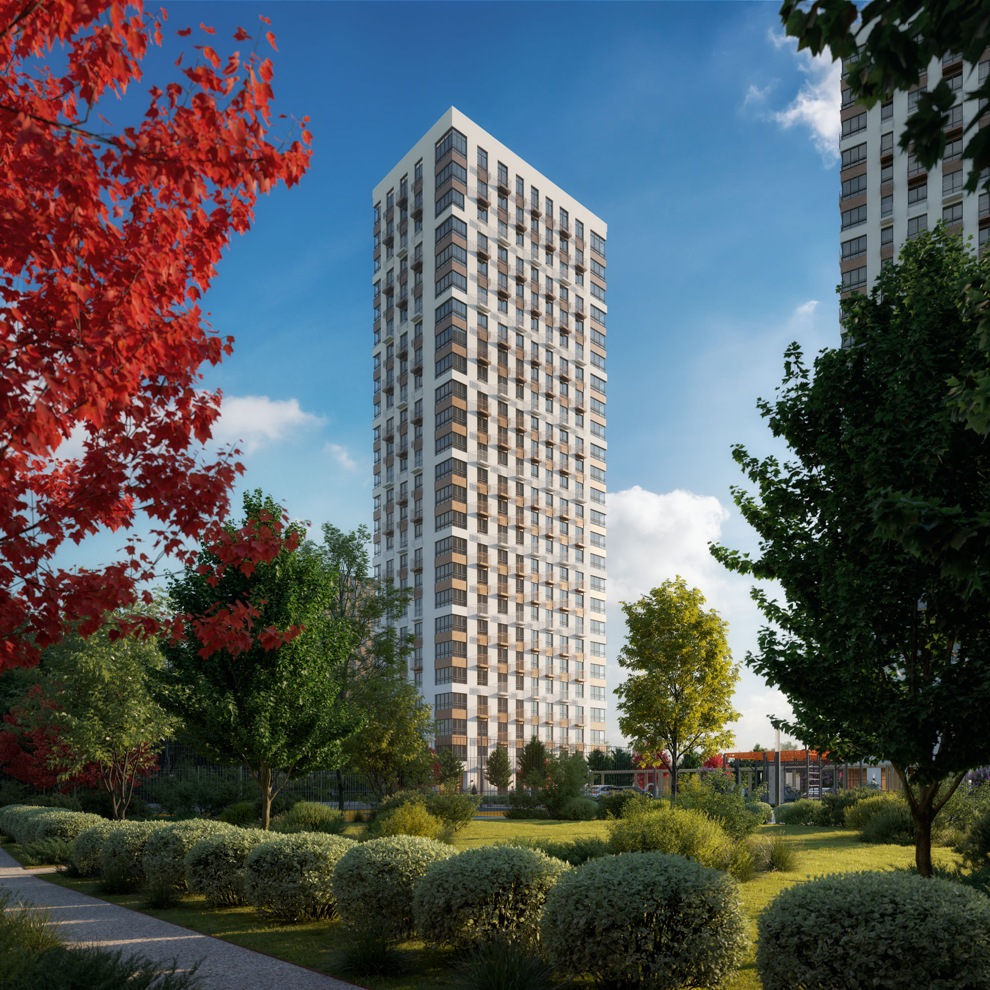 Жилой комплекс М__5 — Изображение №2 — 3D на Dprofile