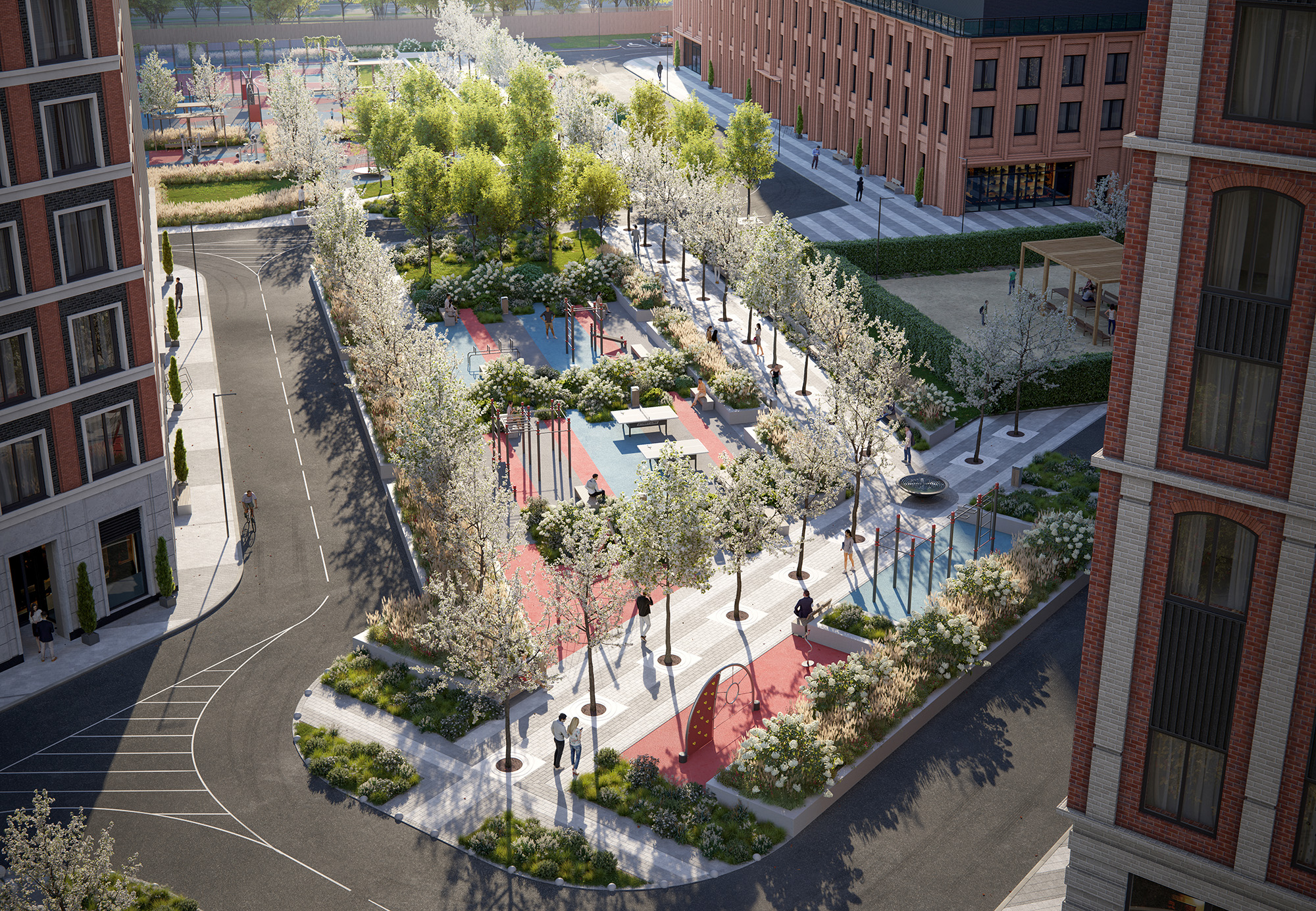 Жилой комплекс «Серебряный фонтан» — Изображение №5 — 3D на Dprofile