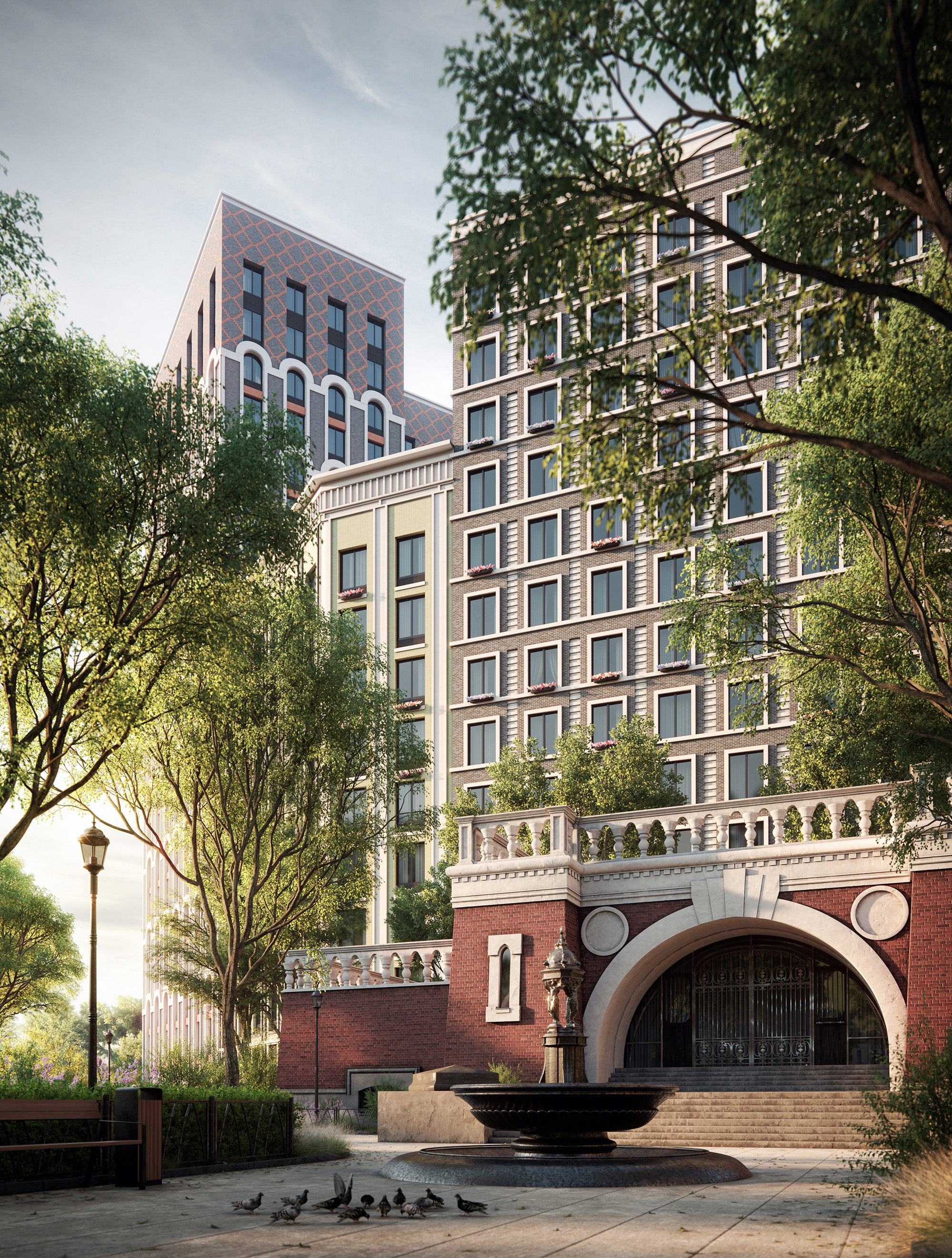 Жилой комплекс «Серебряный фонтан» — Изображение №15 — 3D на Dprofile