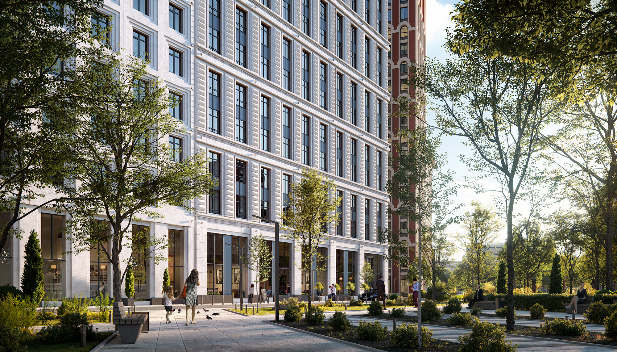 Жилой комплекс «Серебряный фонтан» — Изображение №9 — 3D на Dprofile