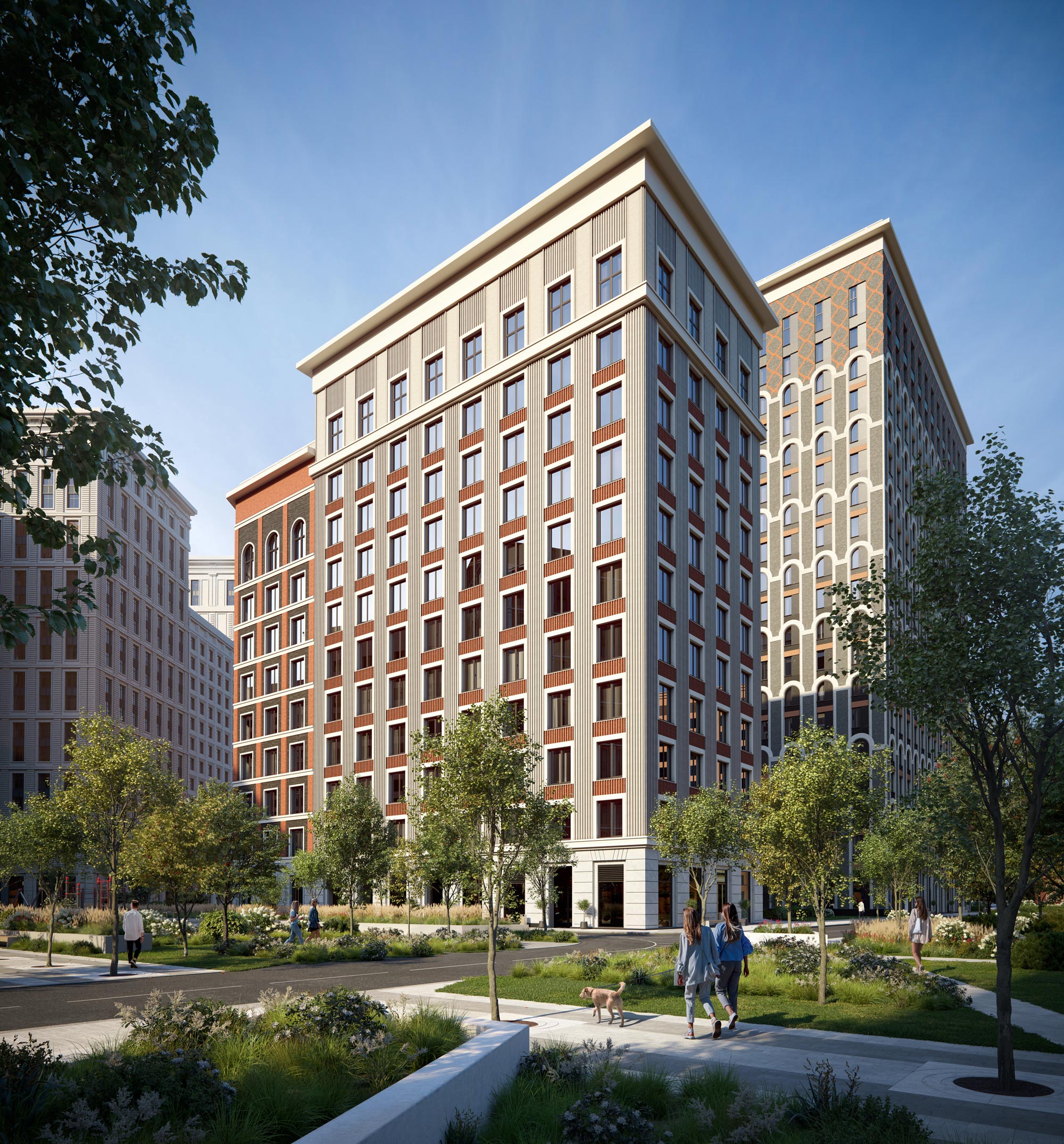 Жилой комплекс «Серебряный фонтан» — Изображение №2 — 3D на Dprofile