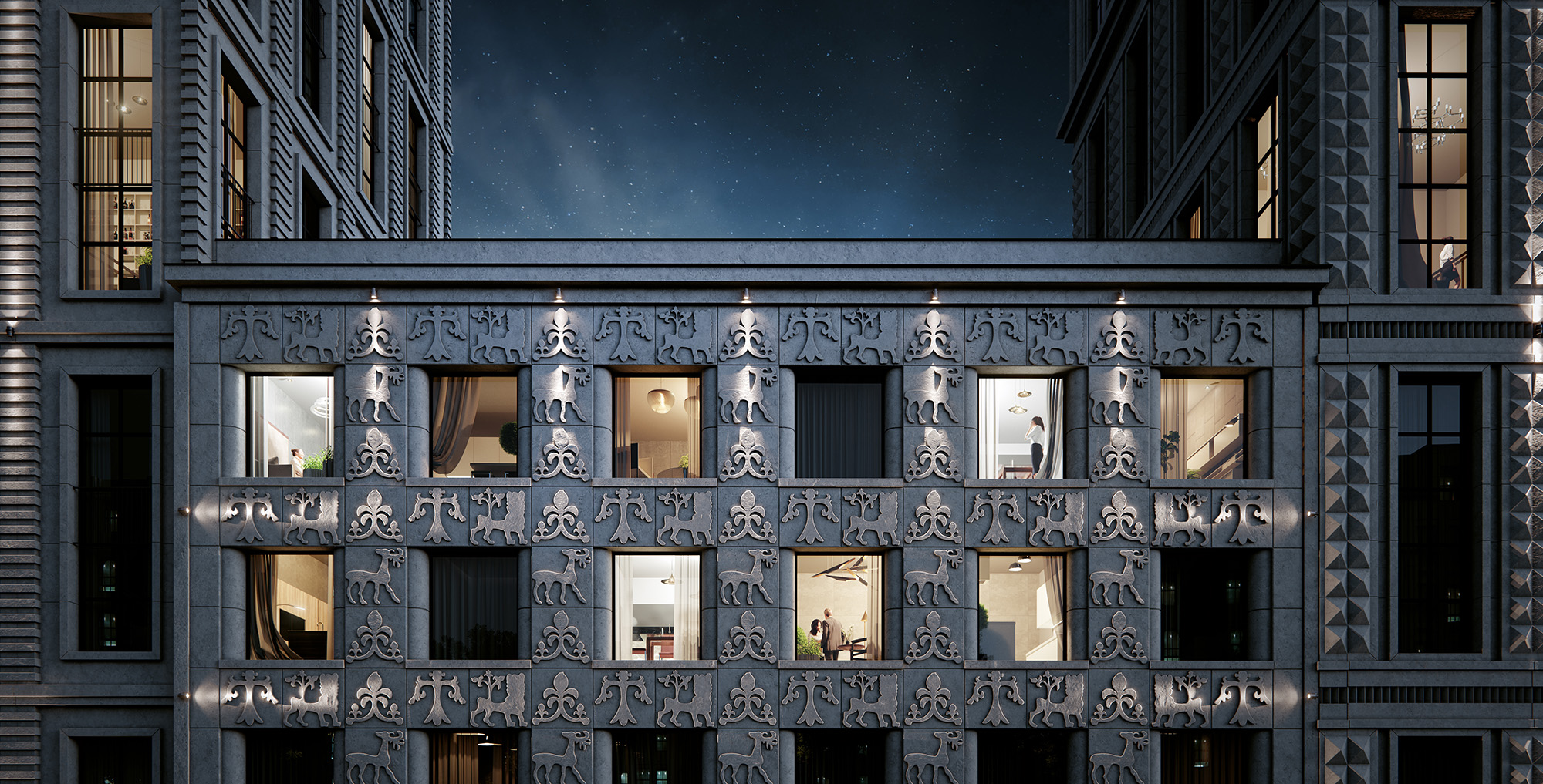 Жилой комплекс «Серебряный фонтан» — Изображение №14 — 3D на Dprofile