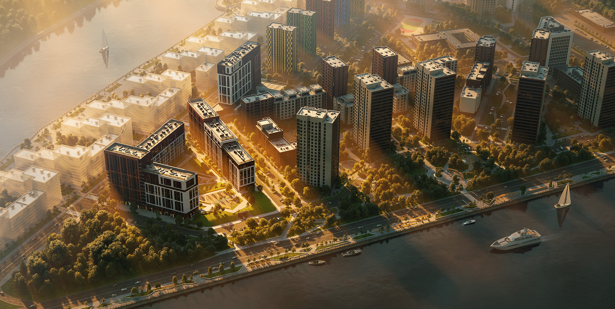 Жилой комплекс Nagatino i-Land — Изображение №2 — 3D на Dprofile