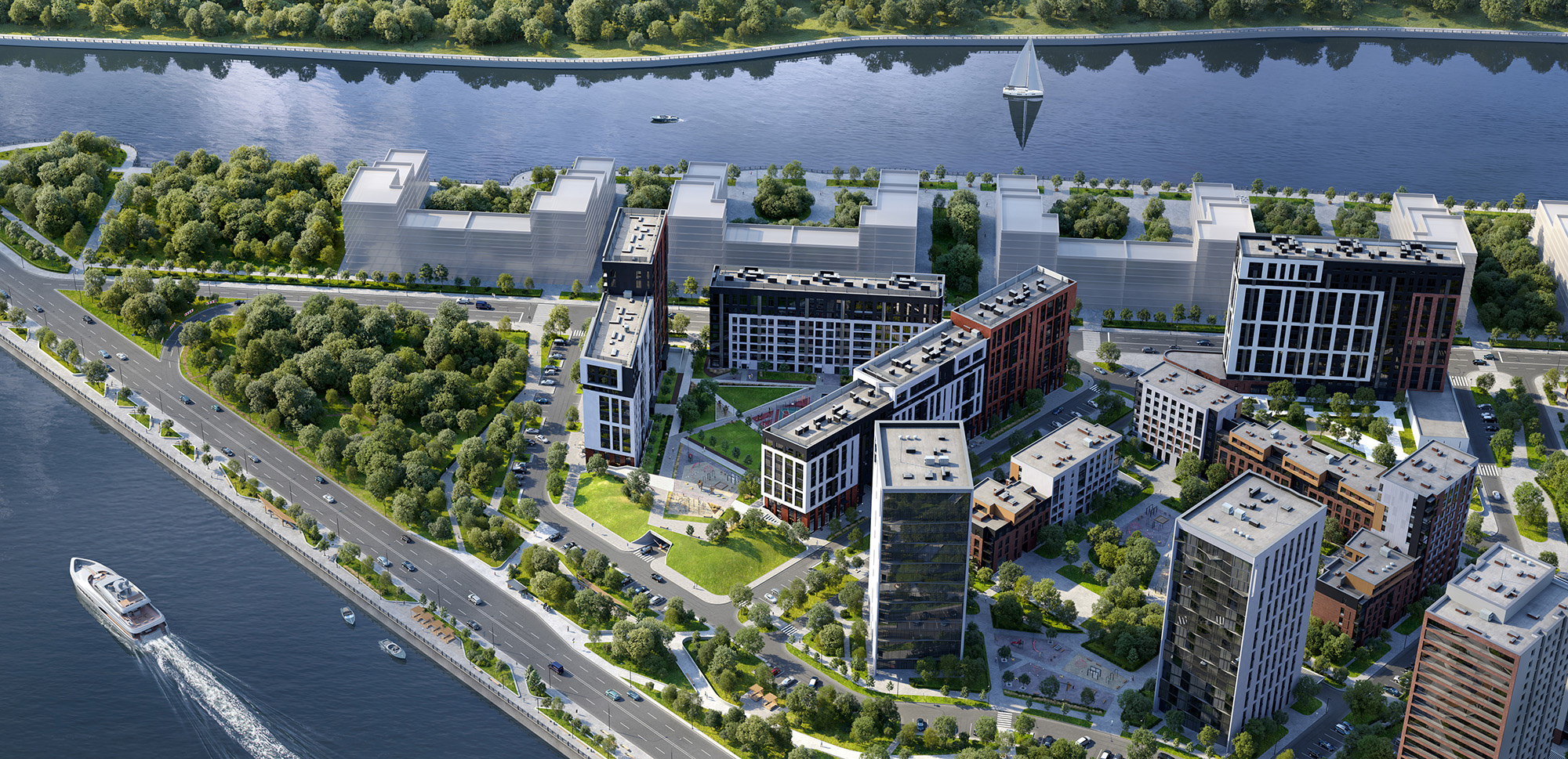 Жилой комплекс Nagatino i-Land — Изображение №3 — 3D на Dprofile