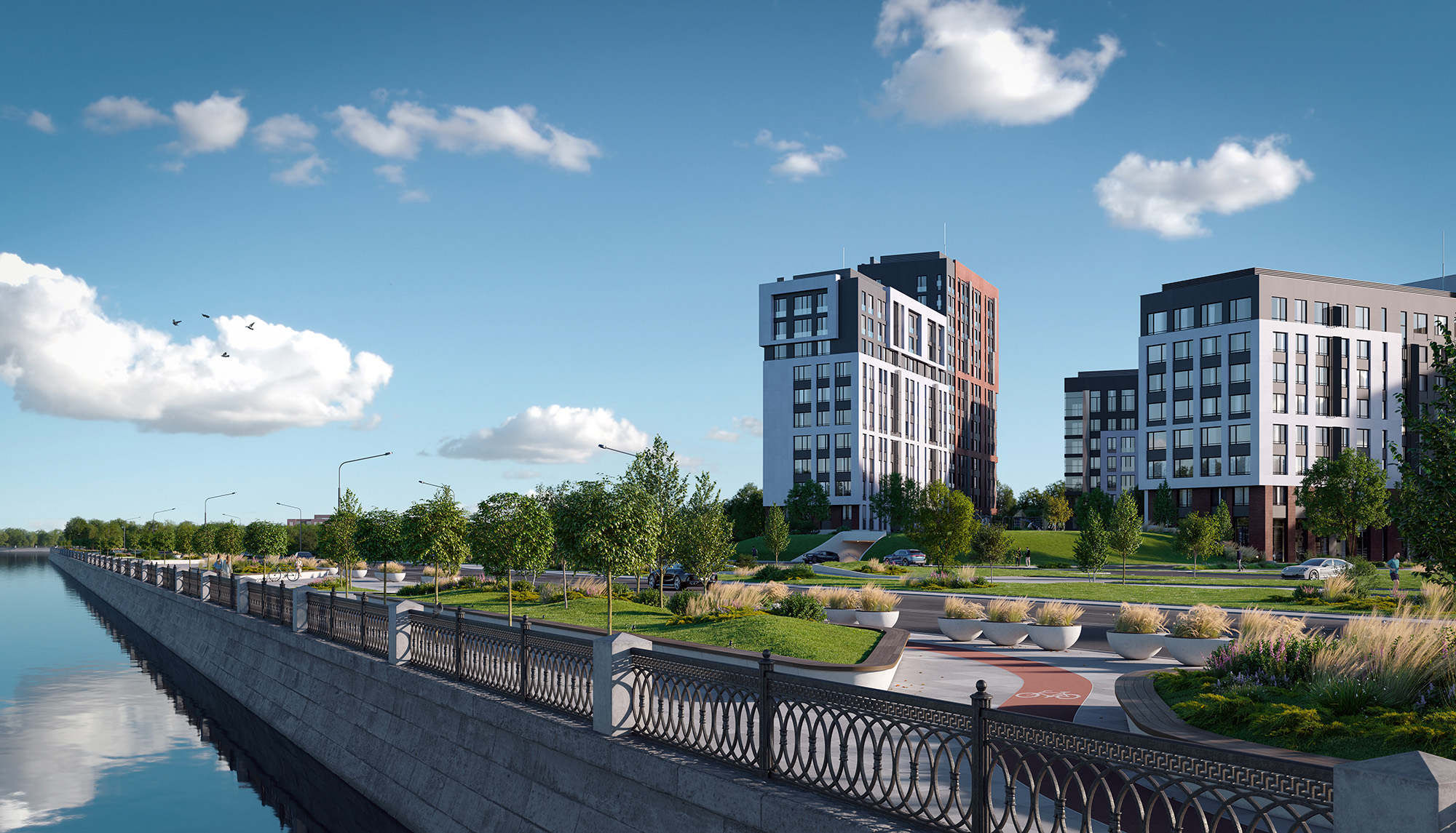 Жилой комплекс Nagatino i-Land — Изображение №5 — 3D на Dprofile