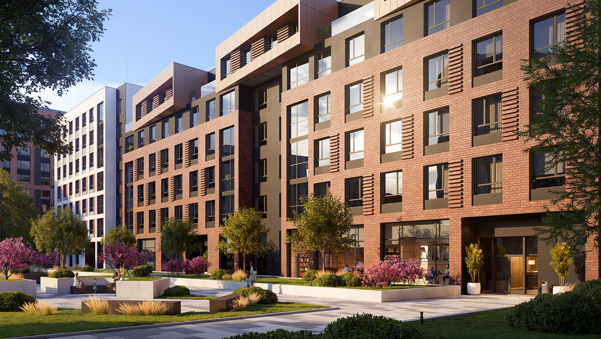 Жилой комплекс Nagatino i-Land — Изображение №10 — 3D на Dprofile