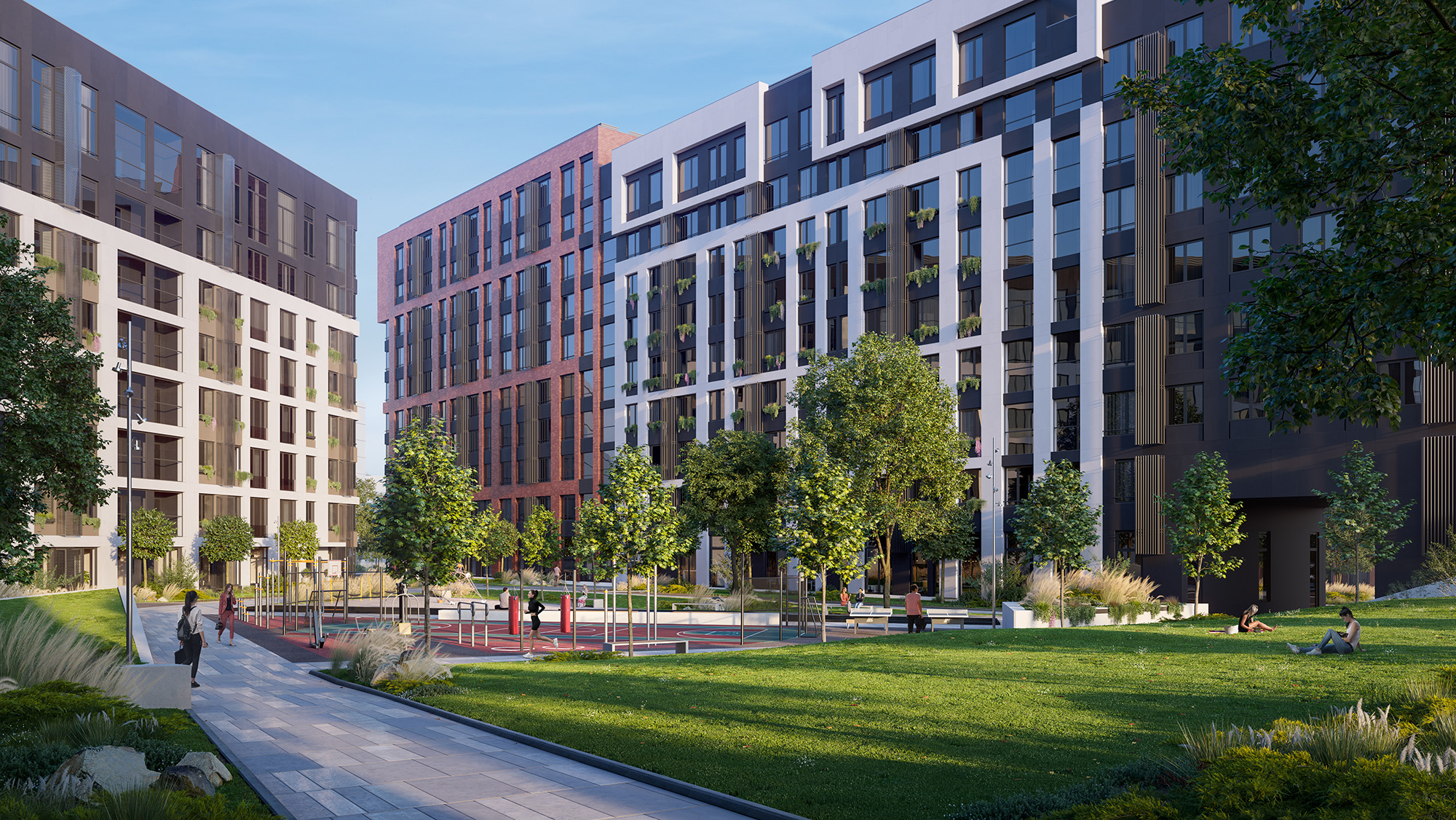 Жилой комплекс Nagatino i-Land — Изображение №12 — 3D на Dprofile