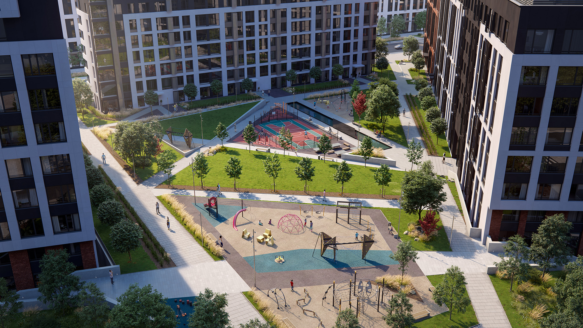 Жилой комплекс Nagatino i-Land — Изображение №9 — 3D на Dprofile